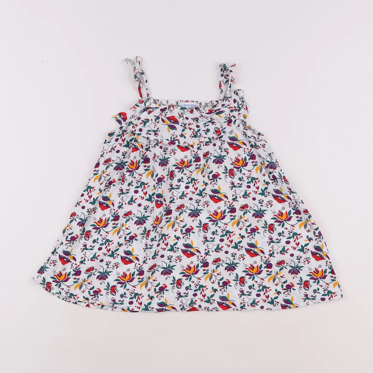 Vertbaudet - robe multicolore - 18 mois