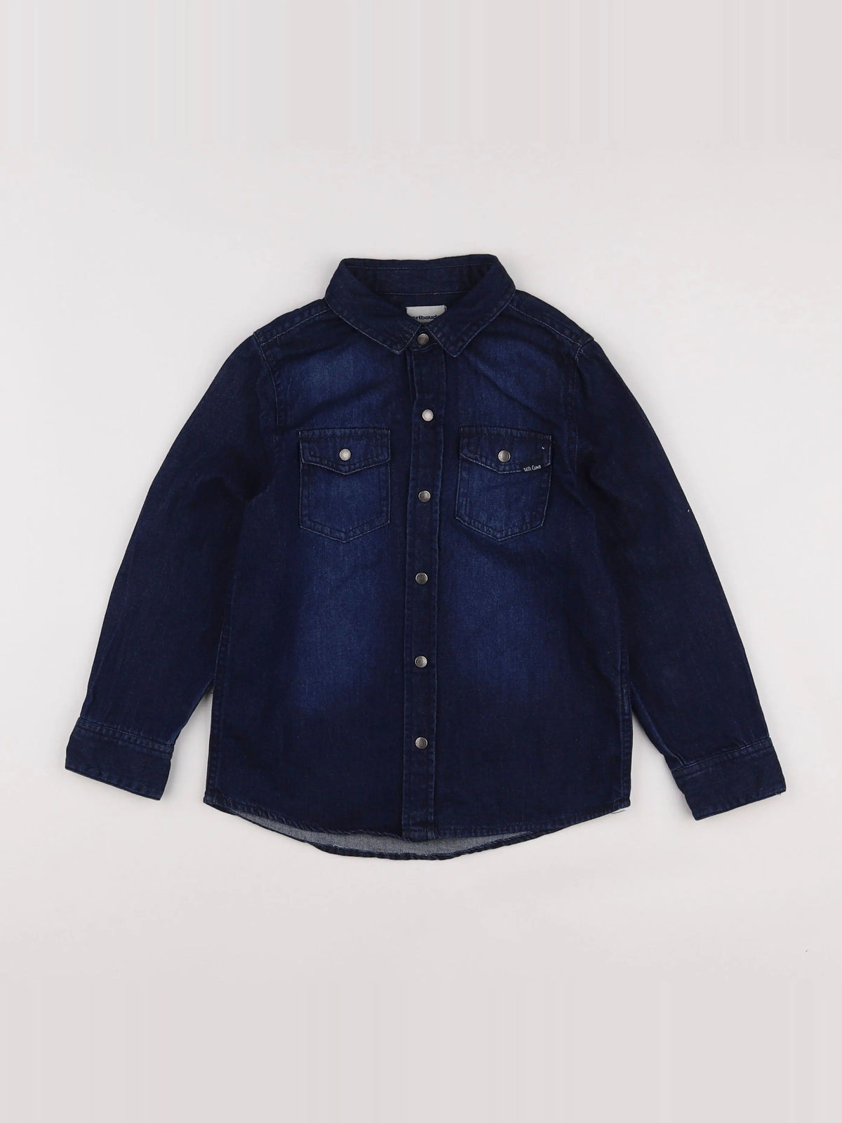 Vertbaudet - chemise bleu - 6 ans