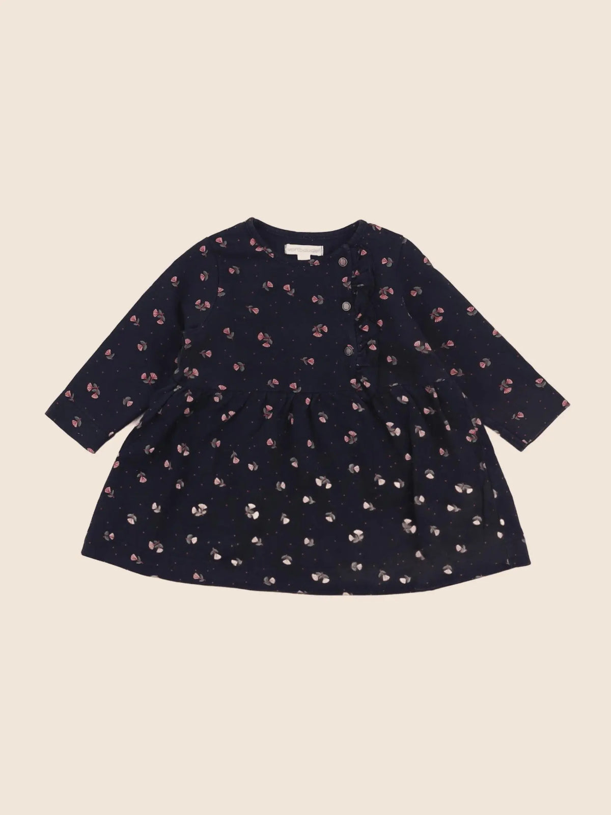 Vertbaudet - robe bleu - 12 mois
