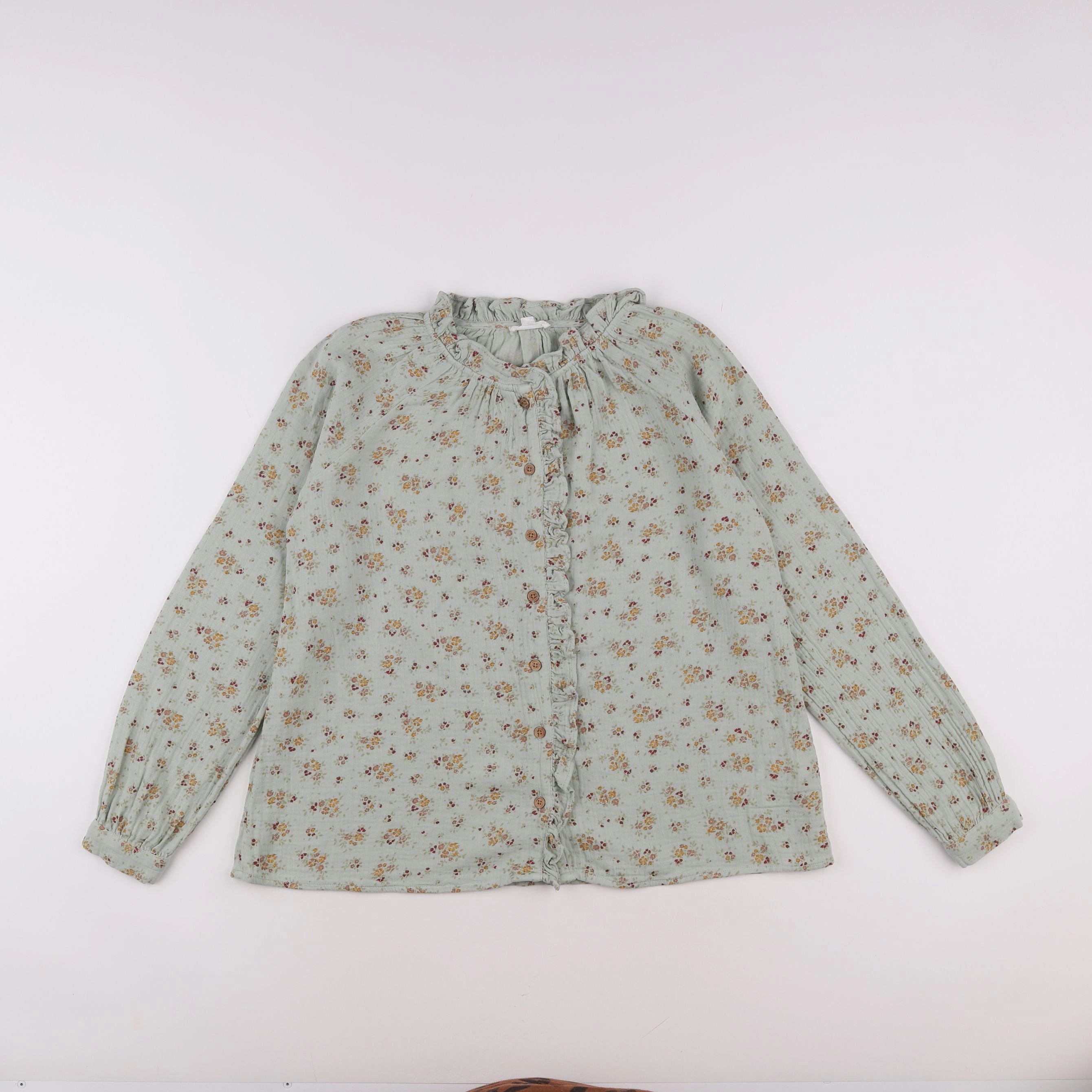 Vertbaudet - blouse vert - 12 ans