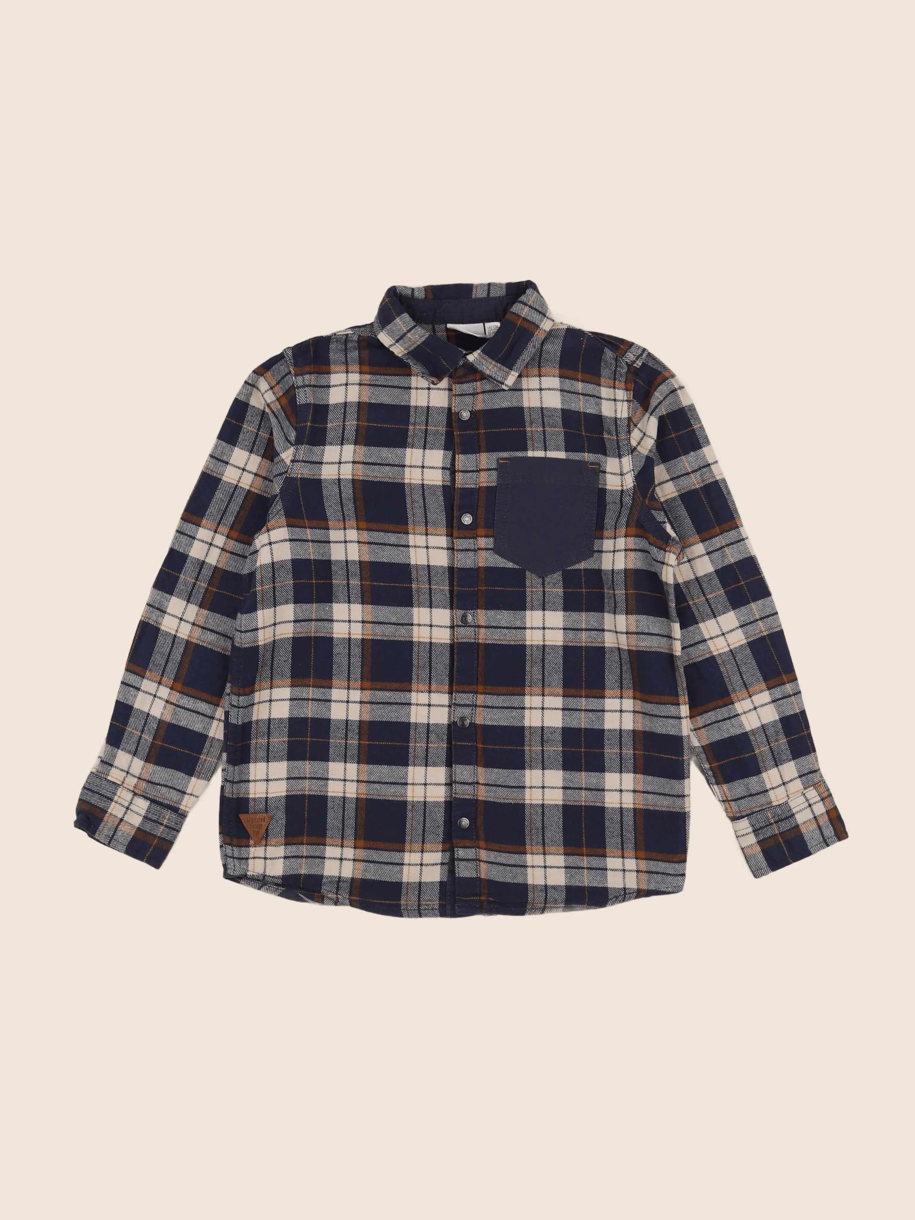 Vertbaudet - chemise bleu - 10 ans