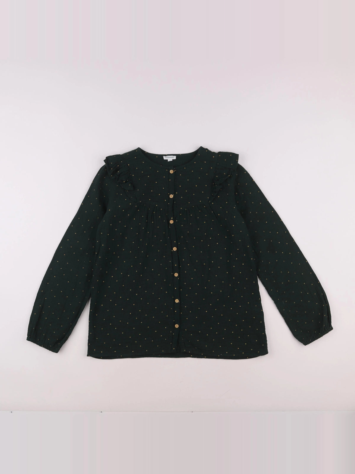 Vertbaudet - blouse vert - 12 ans
