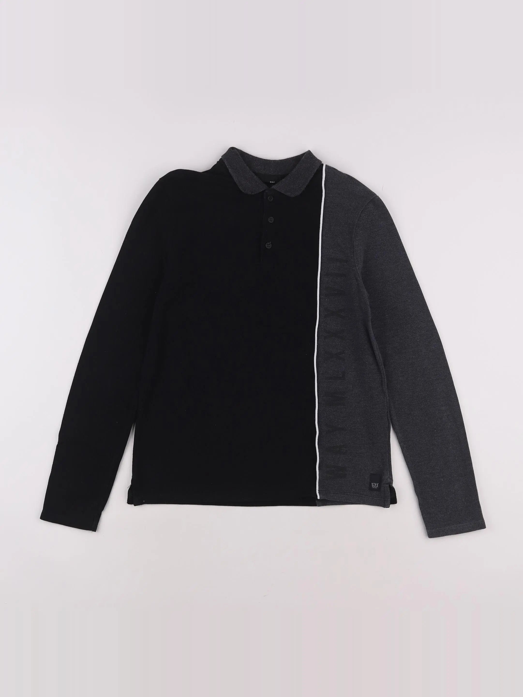 IKKS - polo gris - 12 ans