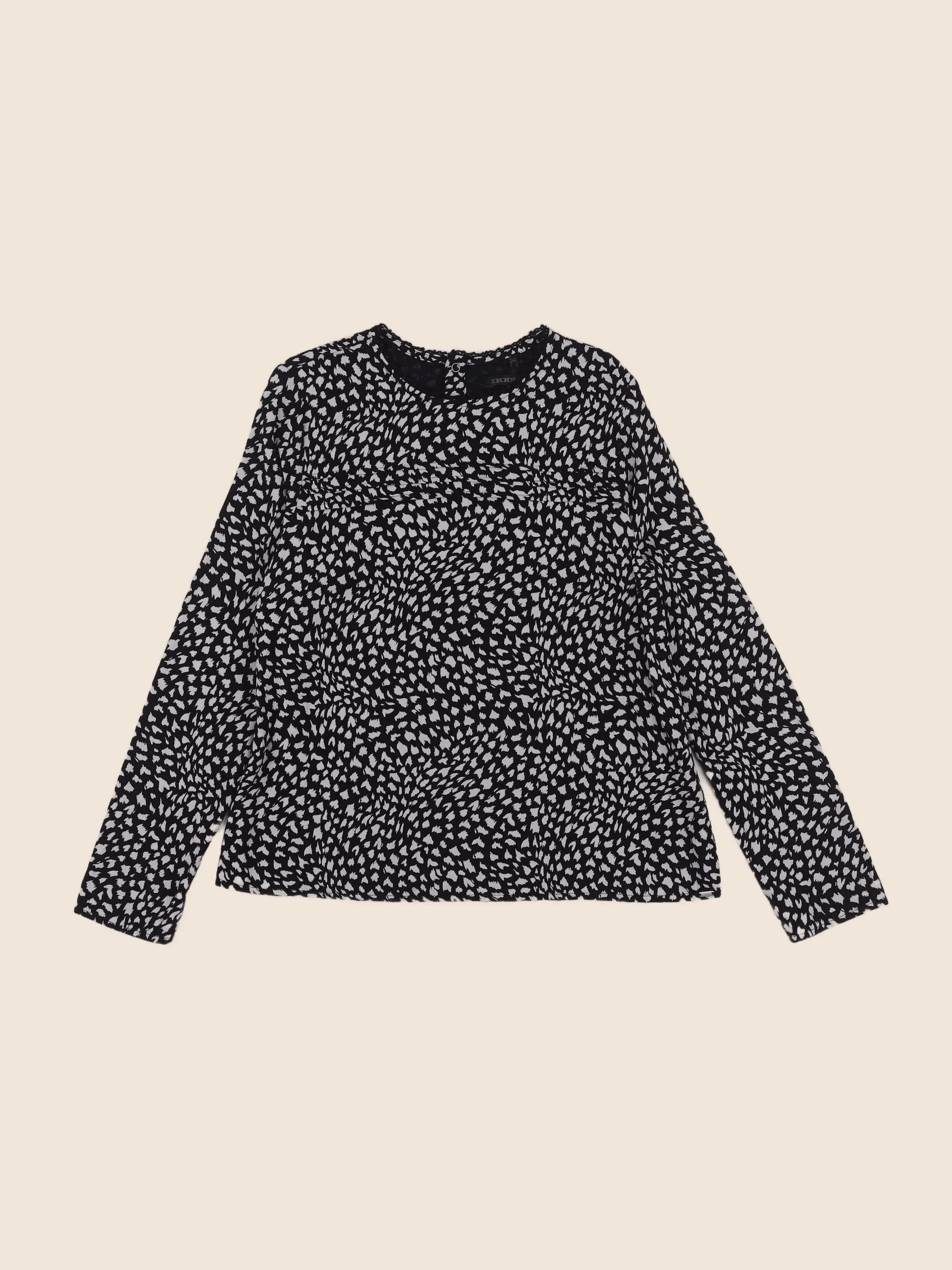 IKKS - blouse noir - 12 ans