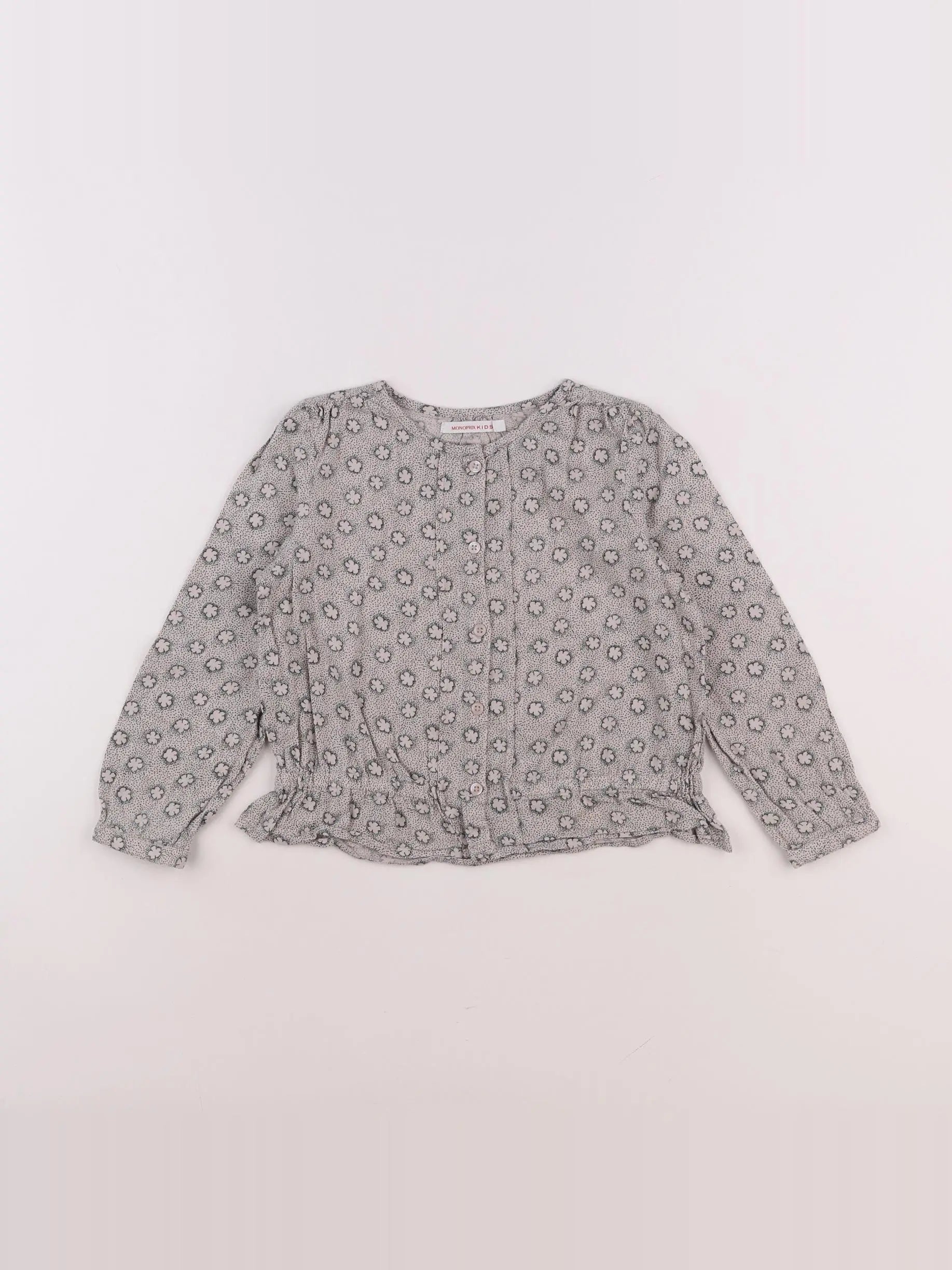 Monoprix - blouse rose - 4 ans