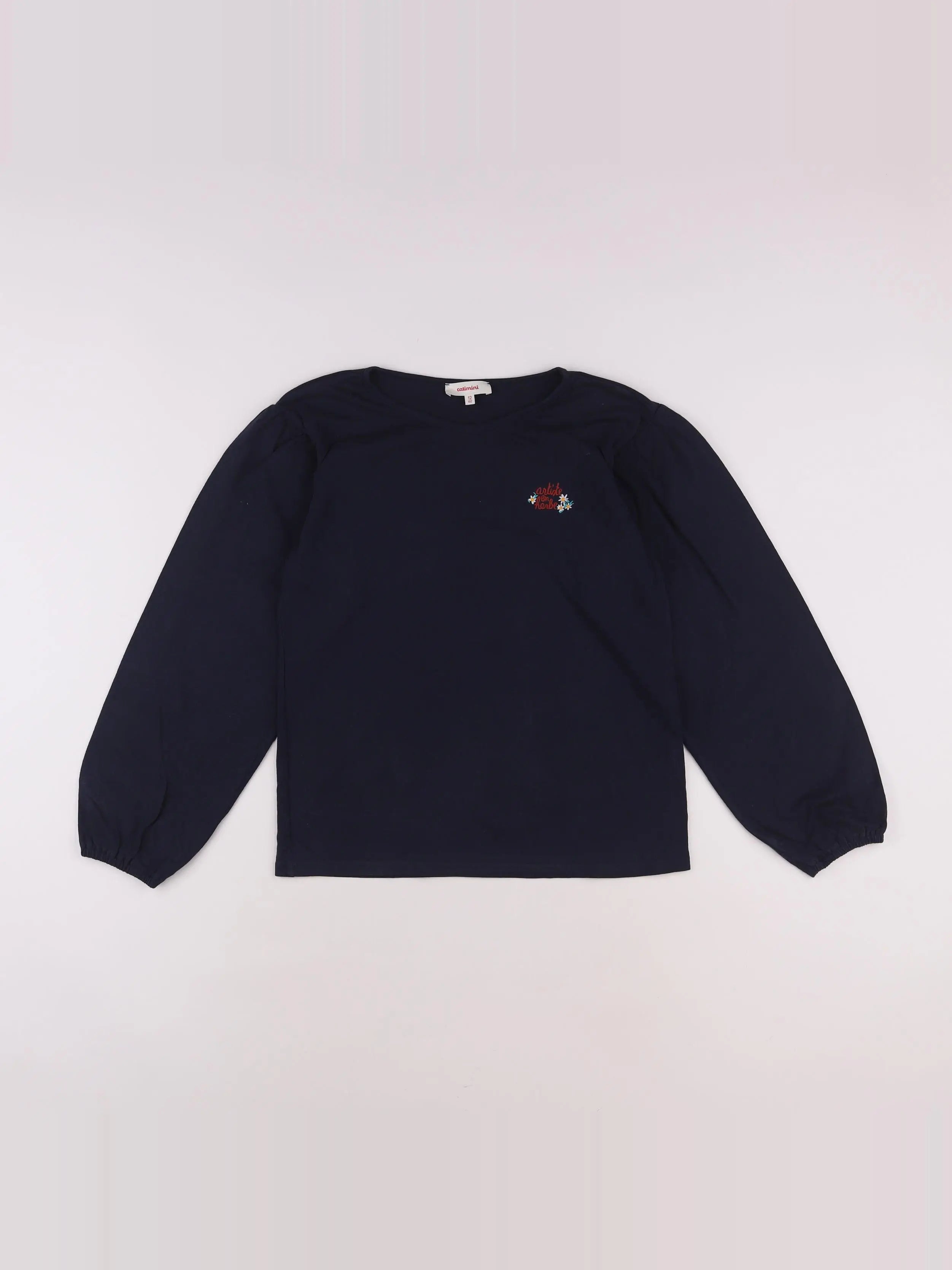 Catimini - tee-shirt bleu - 12 ans