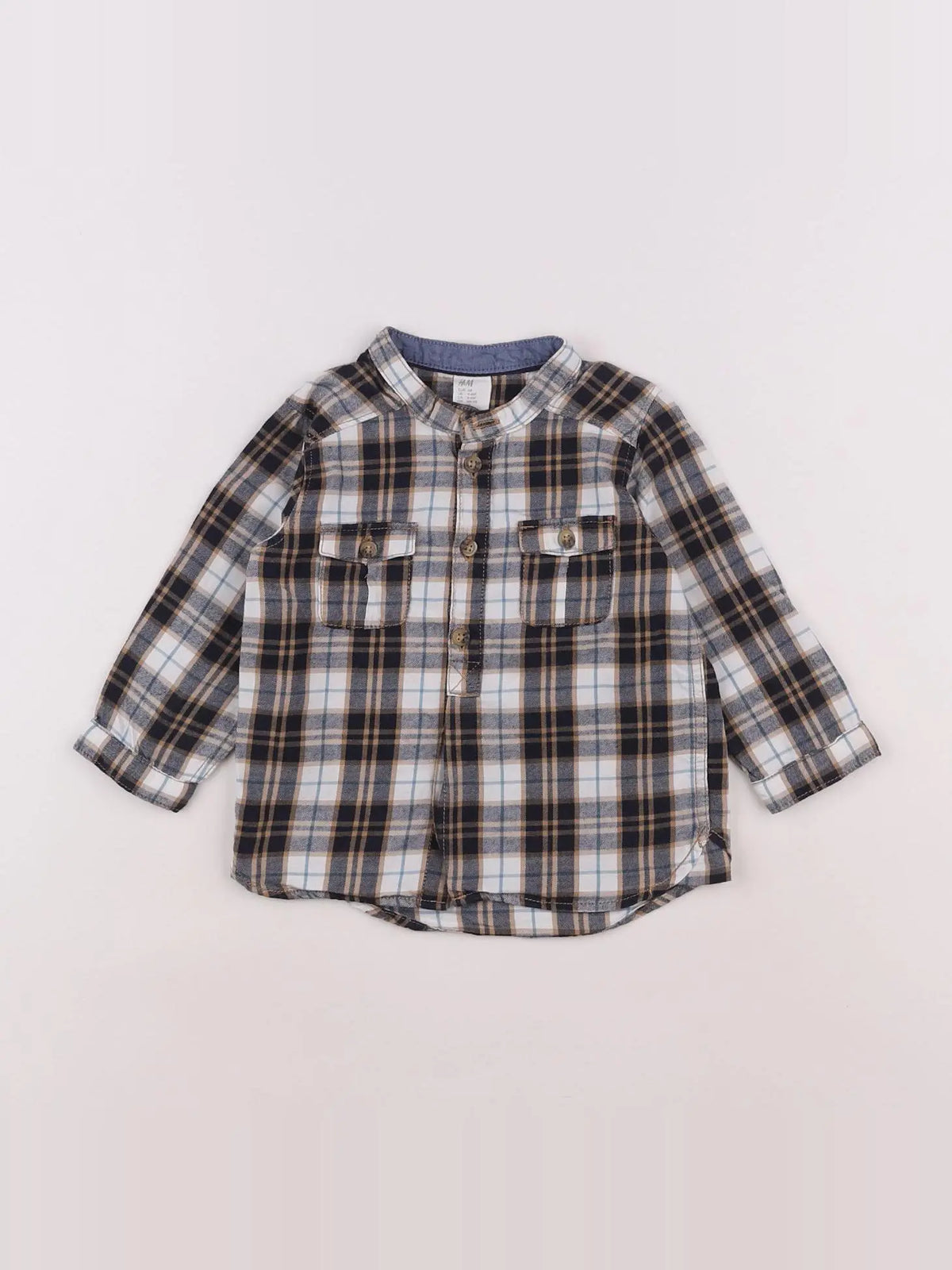 H&M - chemise multicolore - 3/6 mois