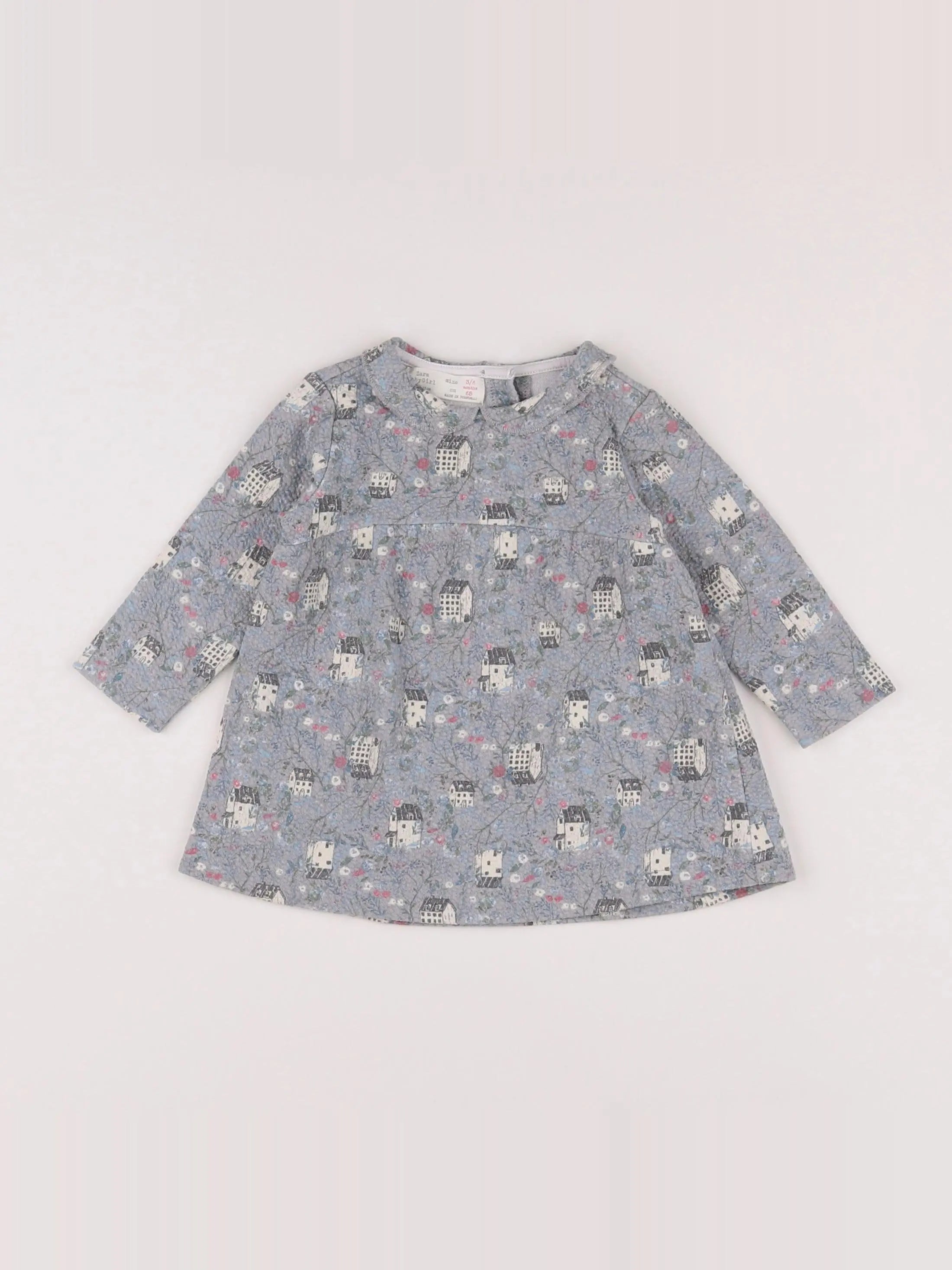 Zara - robe multicolore - 3/6 mois