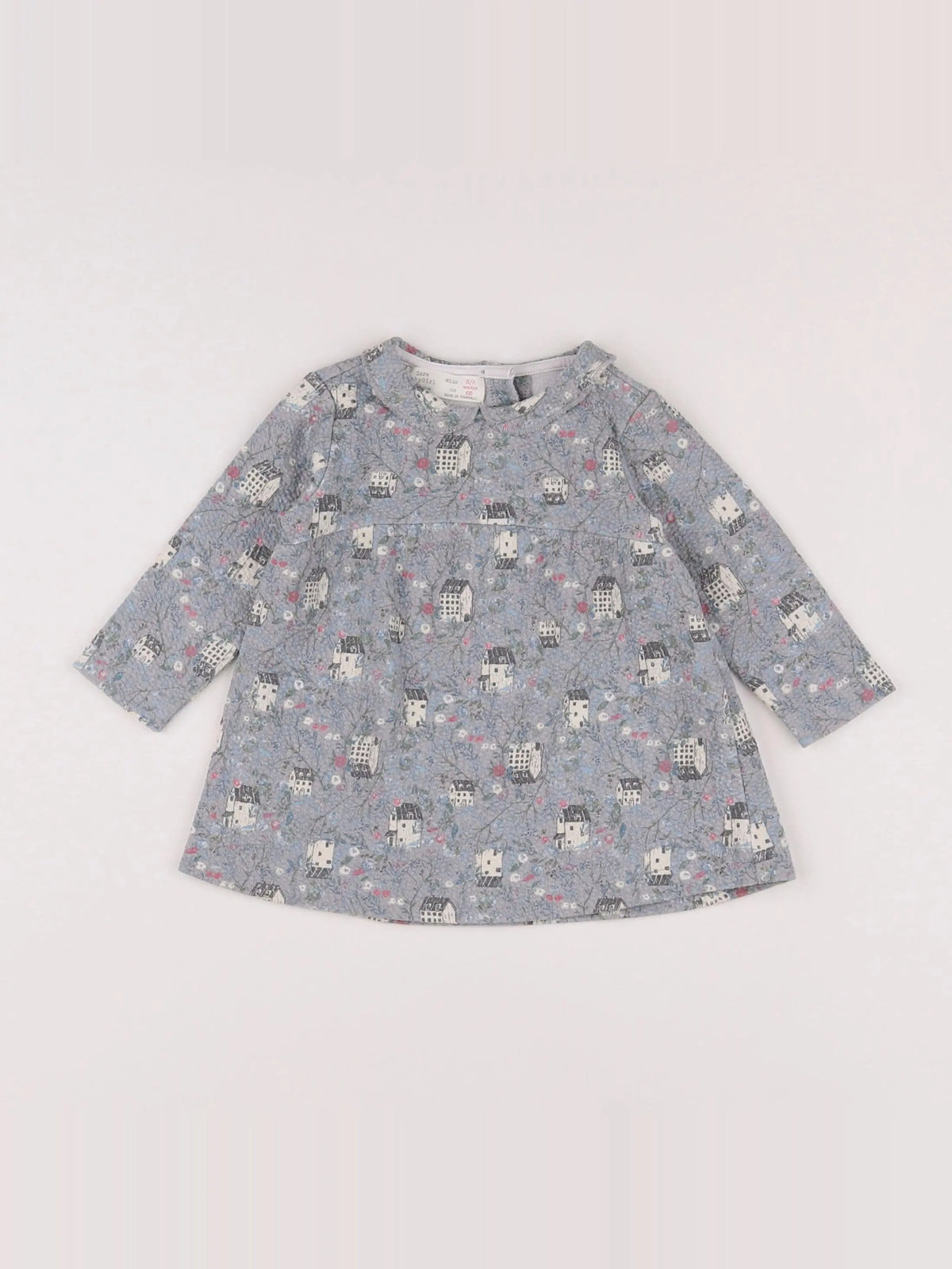 Zara - robe multicolore - 3/6 mois