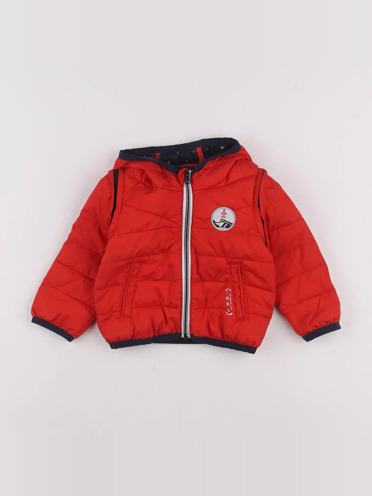 IKKS - doudoune rouge - 6 mois