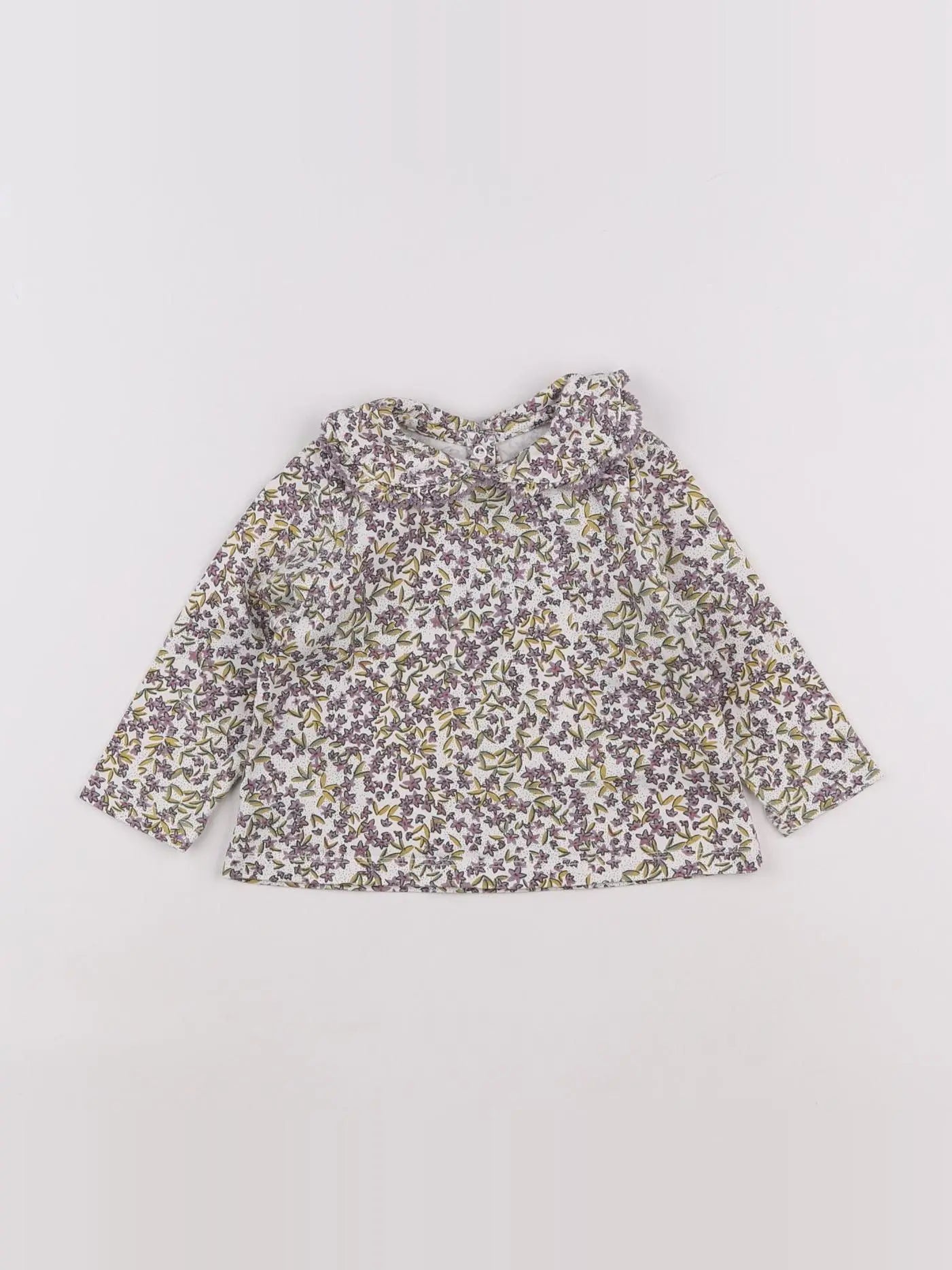 Boutchou - tee-shirt violet - 9 mois