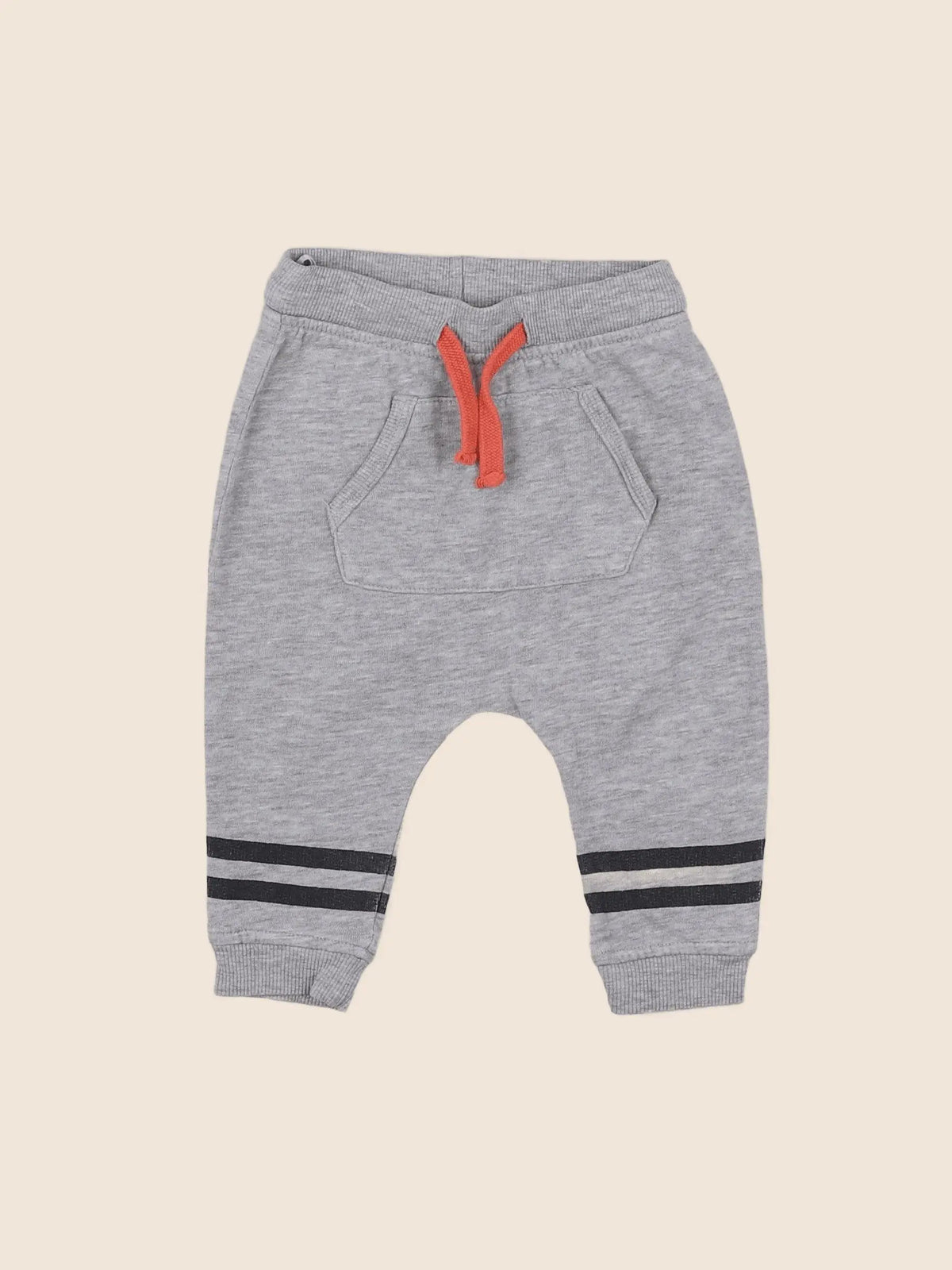 H&M - jogging gris - 3/6 mois