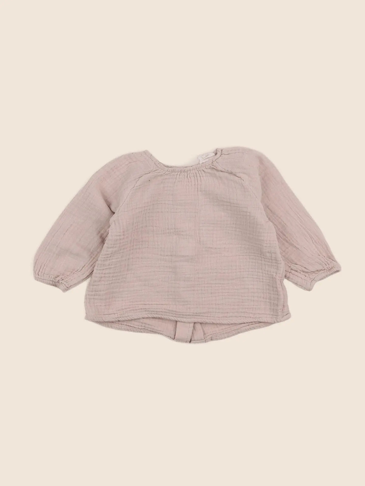 H&M - blouse rose - 3/6 mois