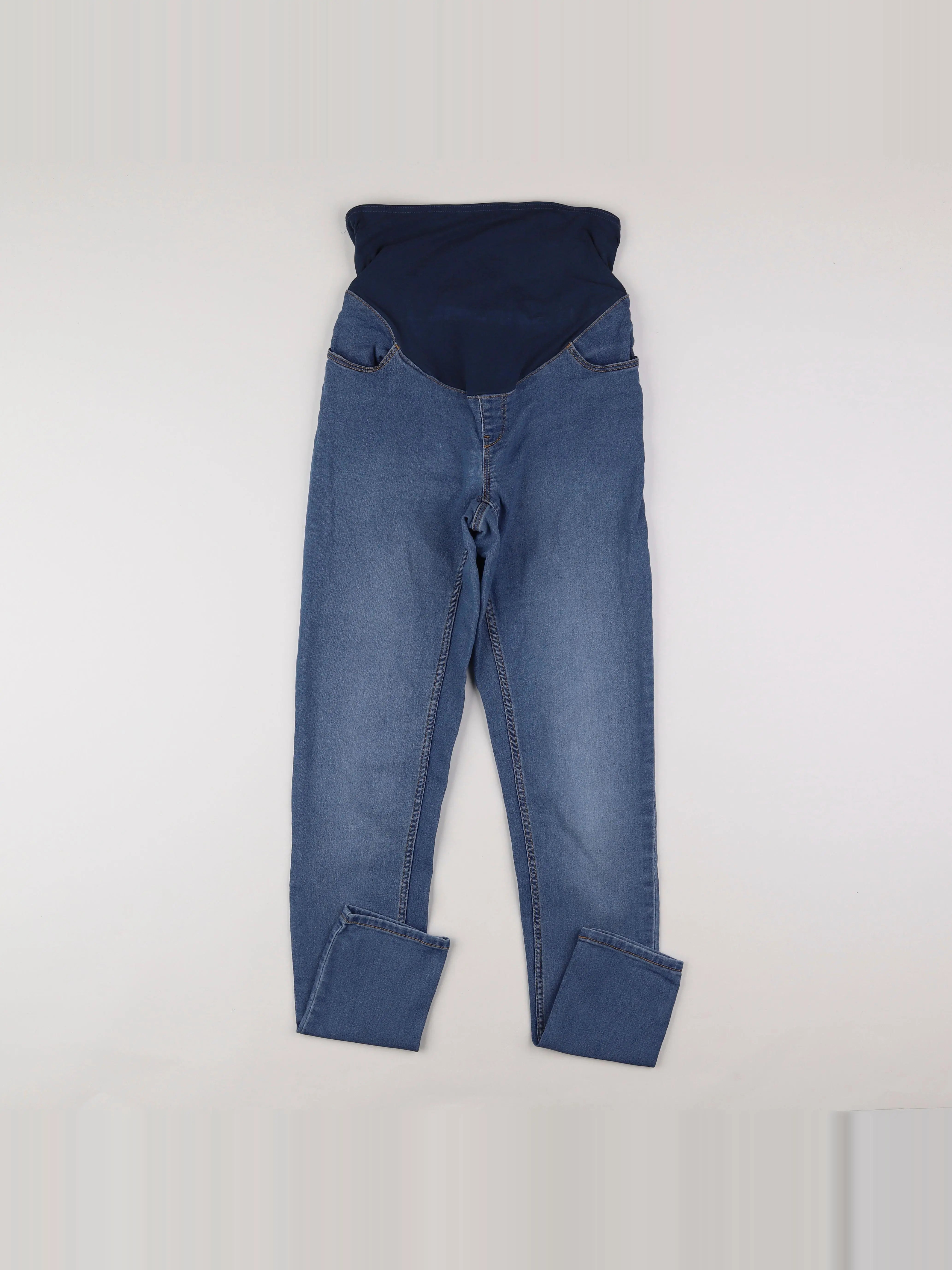 Kiabi - jean grossesse bleu - 36