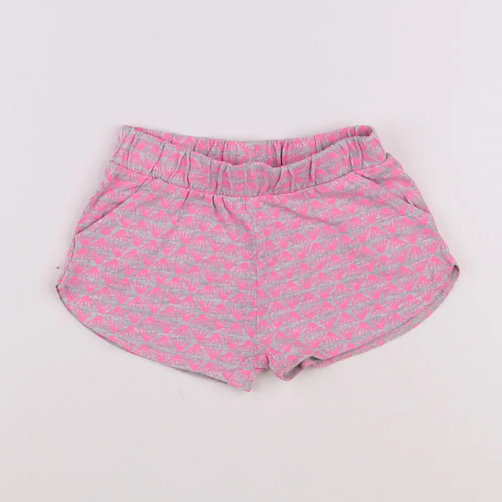 Vertbaudet - short gris - 9 mois