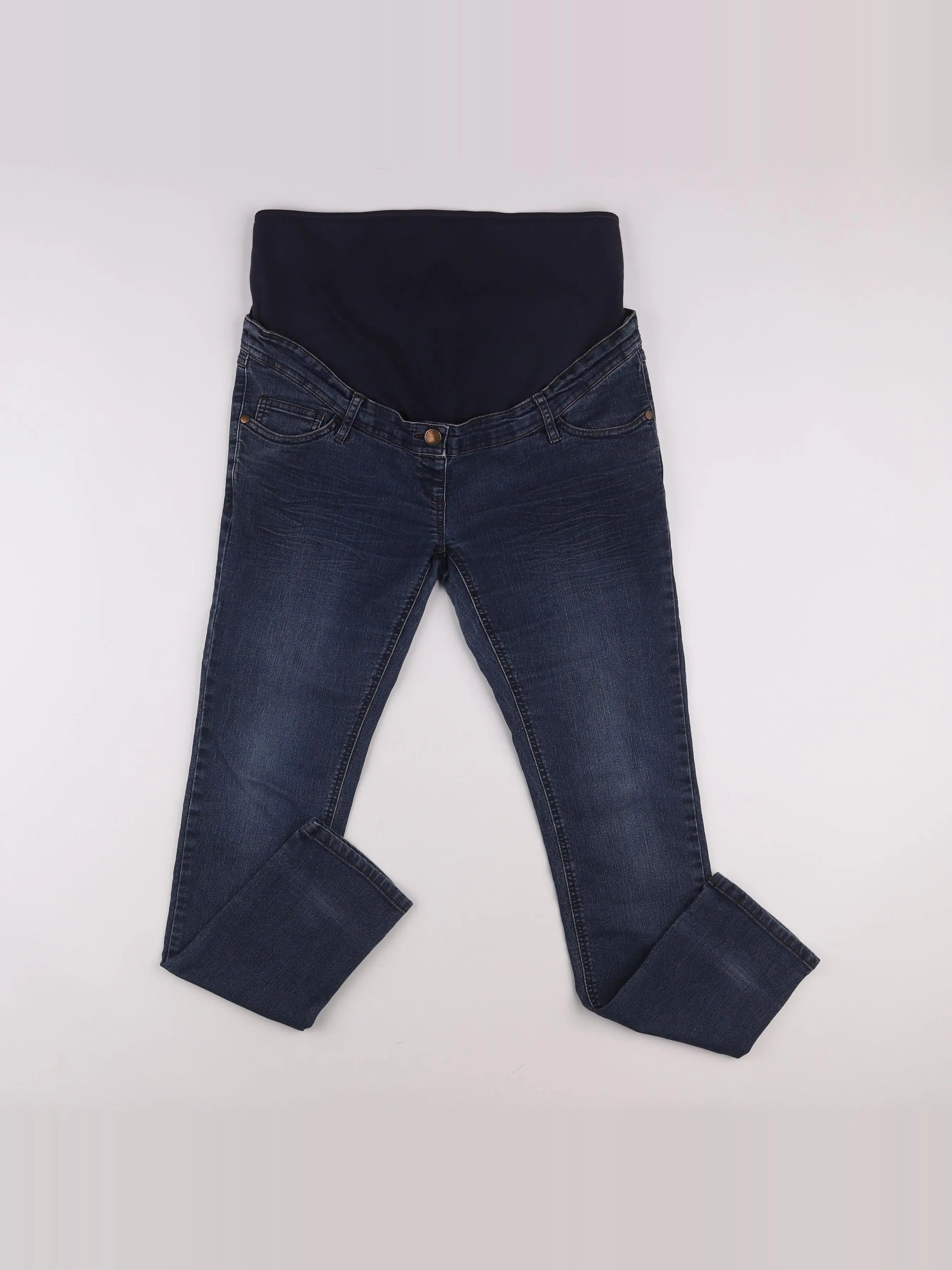 Kiabi - jean grossesse bleu - 42