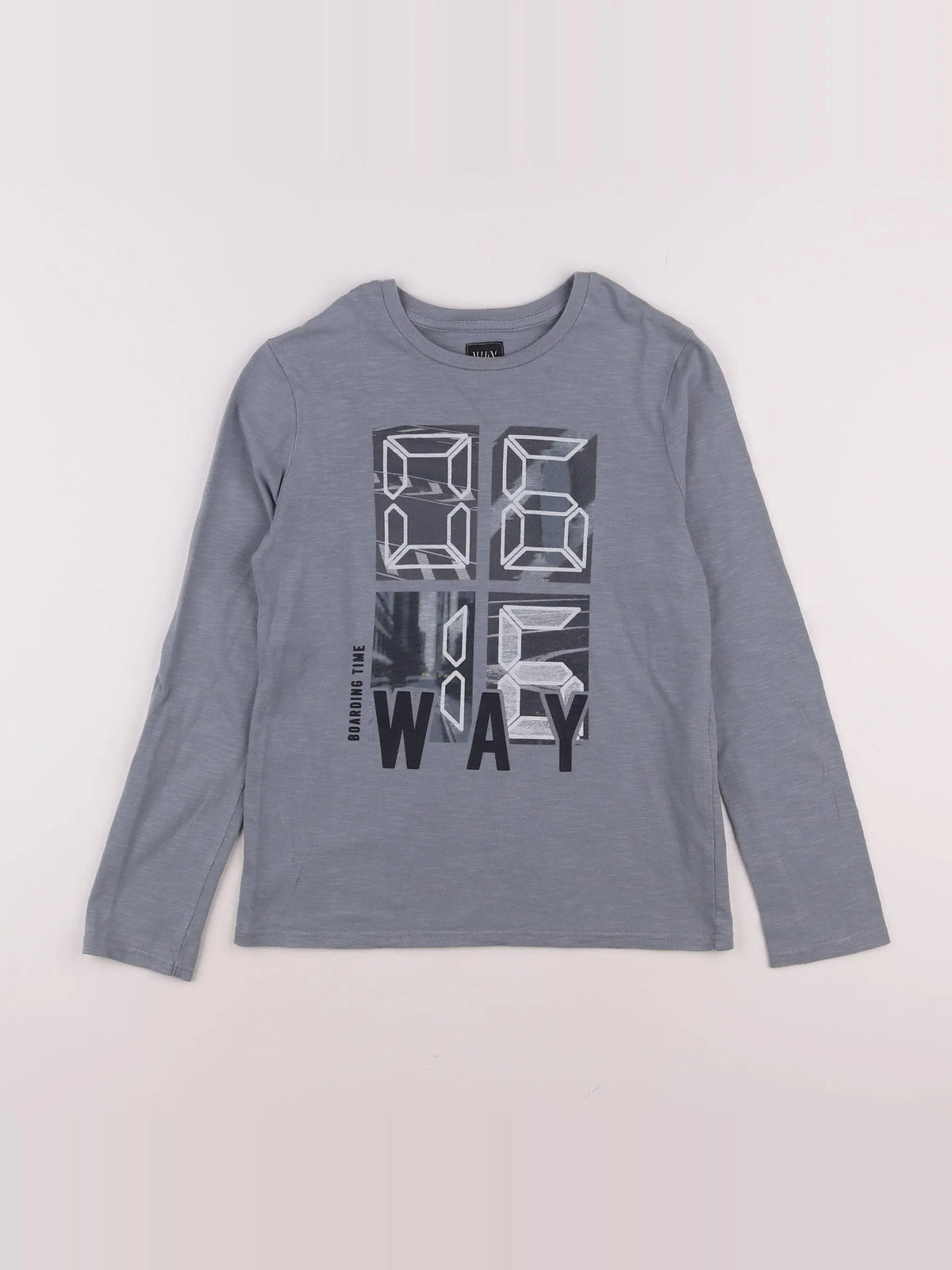 IKKS - tee-shirt bleu - 10 ans