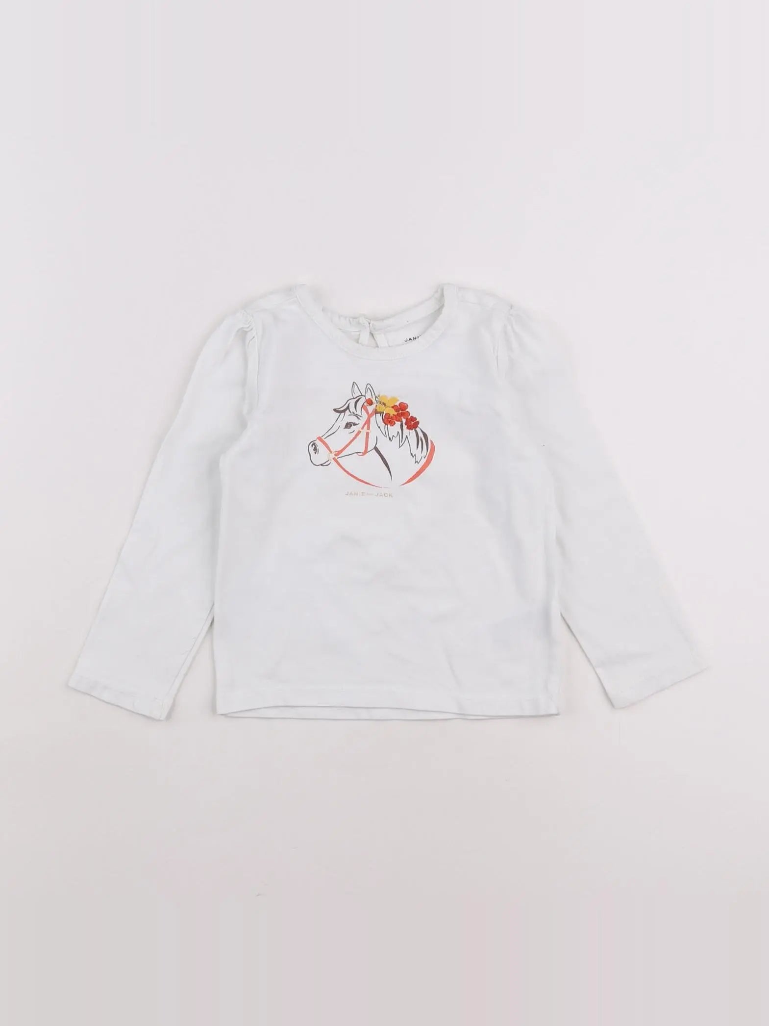 Janie and Jack - tee-shirt blanc - 18 mois à 2 ans