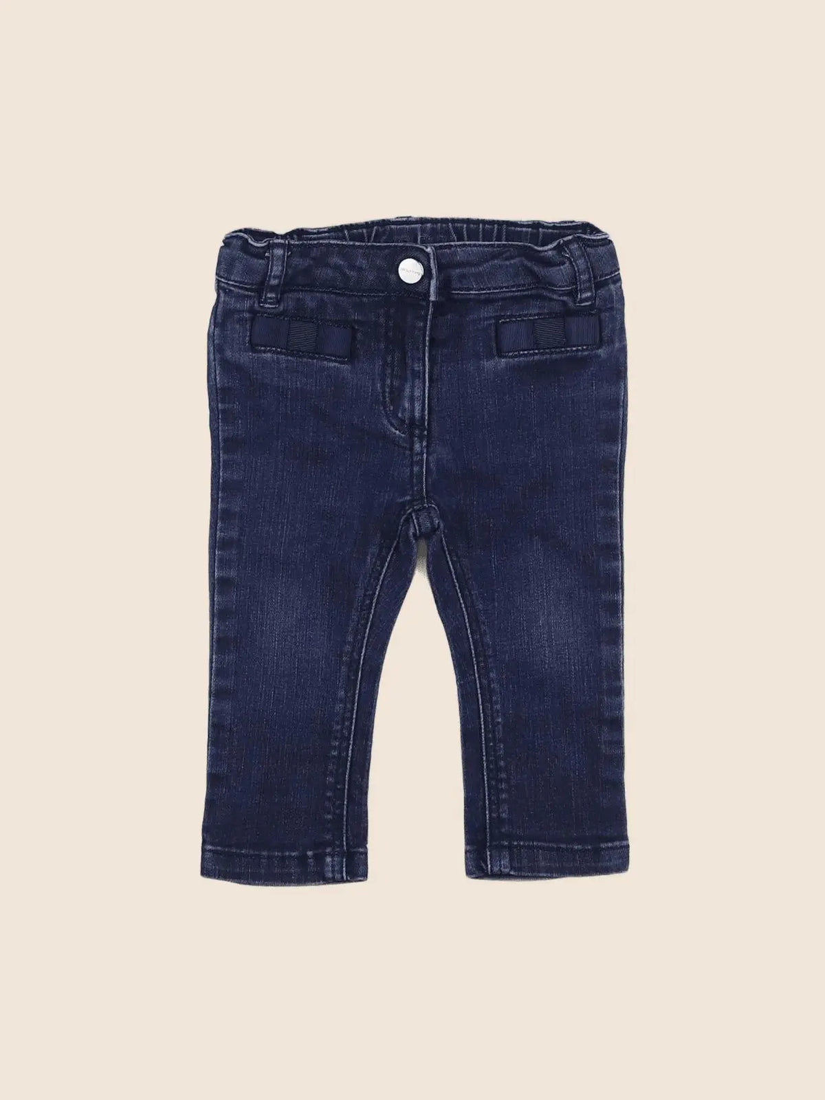 Jacadi - jean bleu - 12 mois