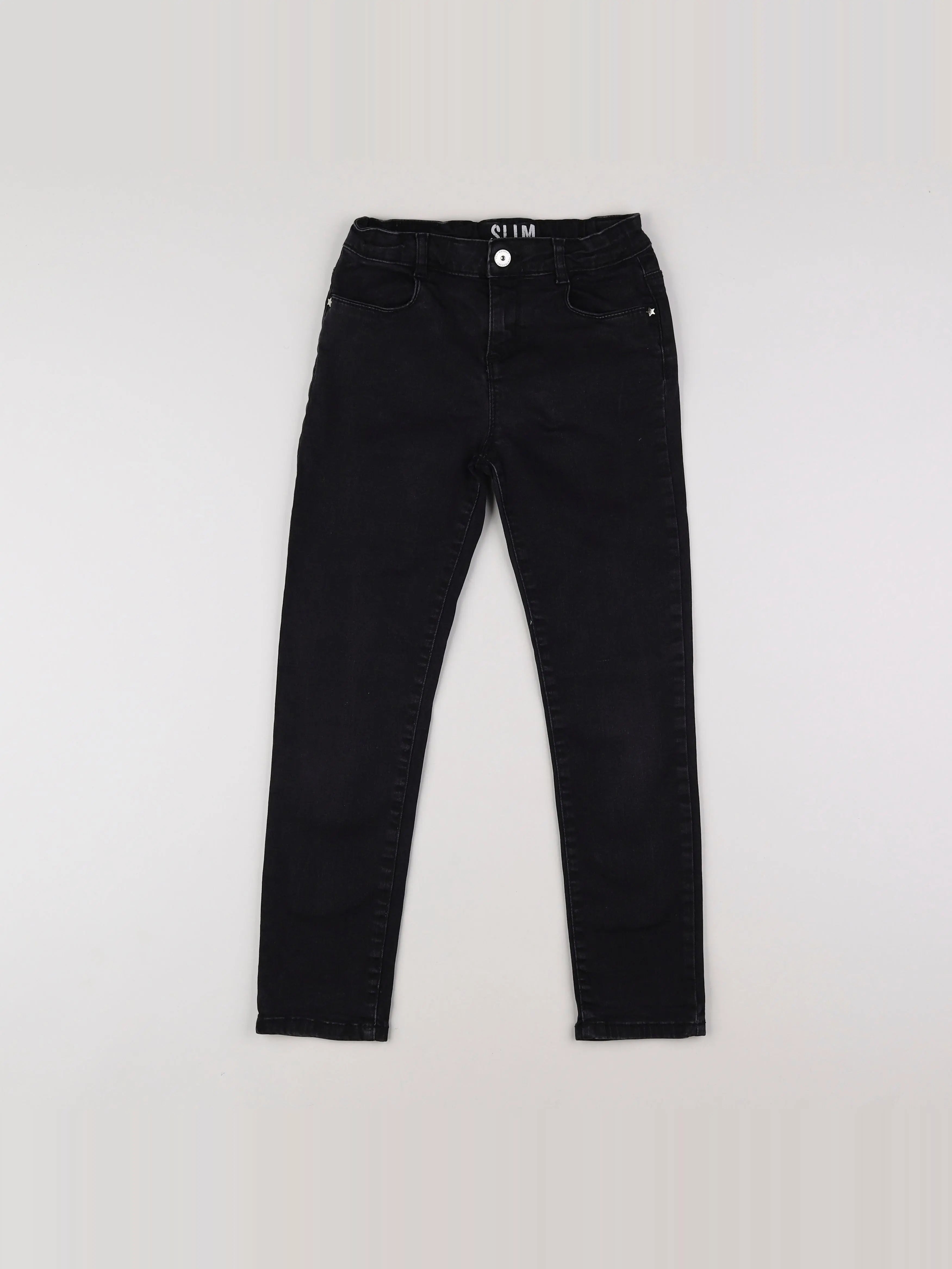 Vertbaudet - jean noir - 9 ans