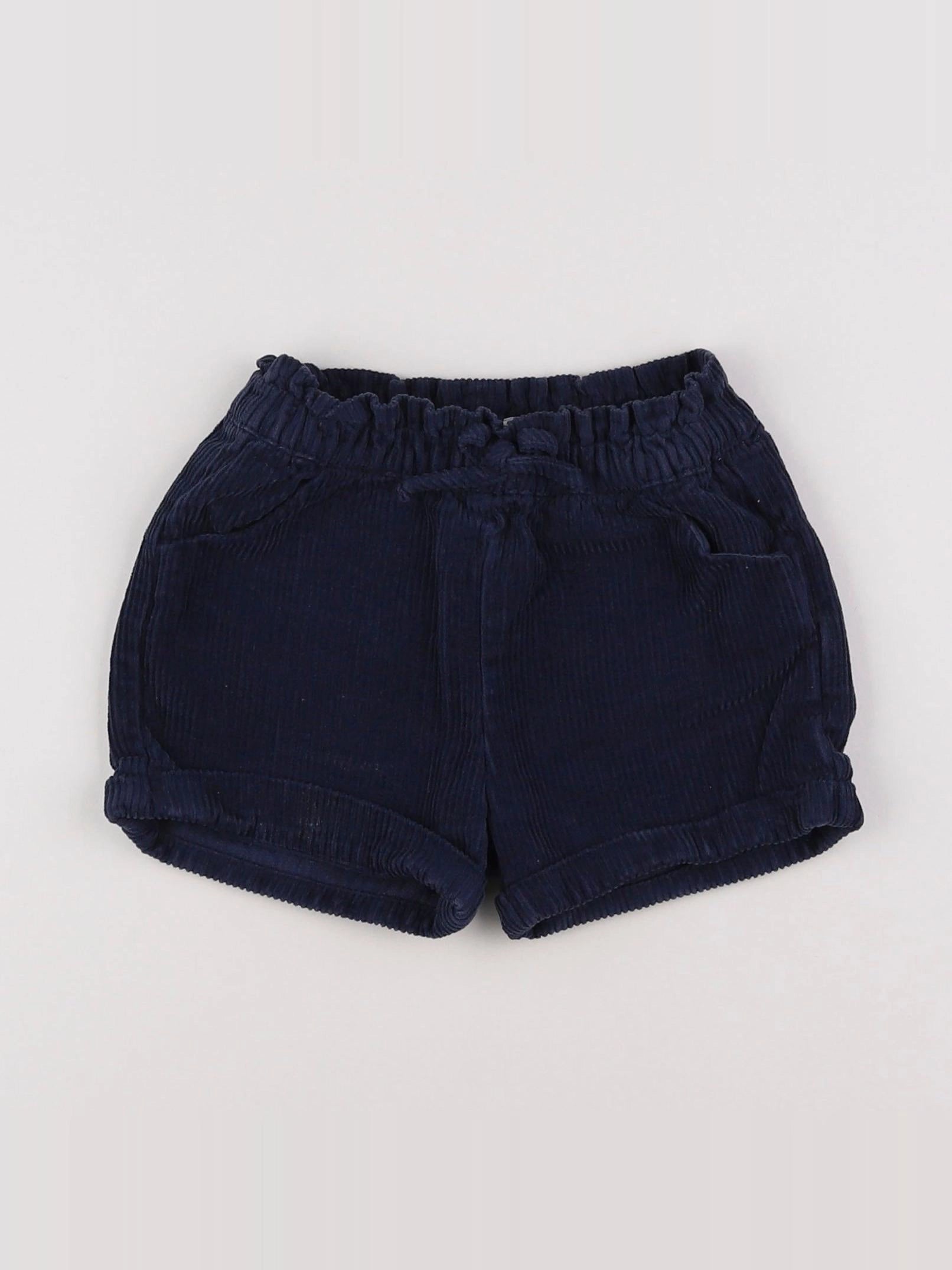 Vertbaudet - short bleu - 2 ans