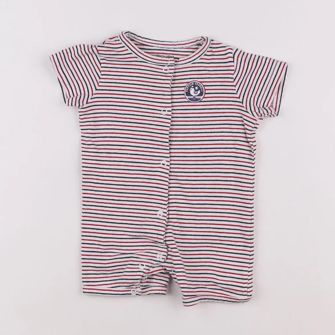 Vertbaudet - combinaison multicolore - 3 mois