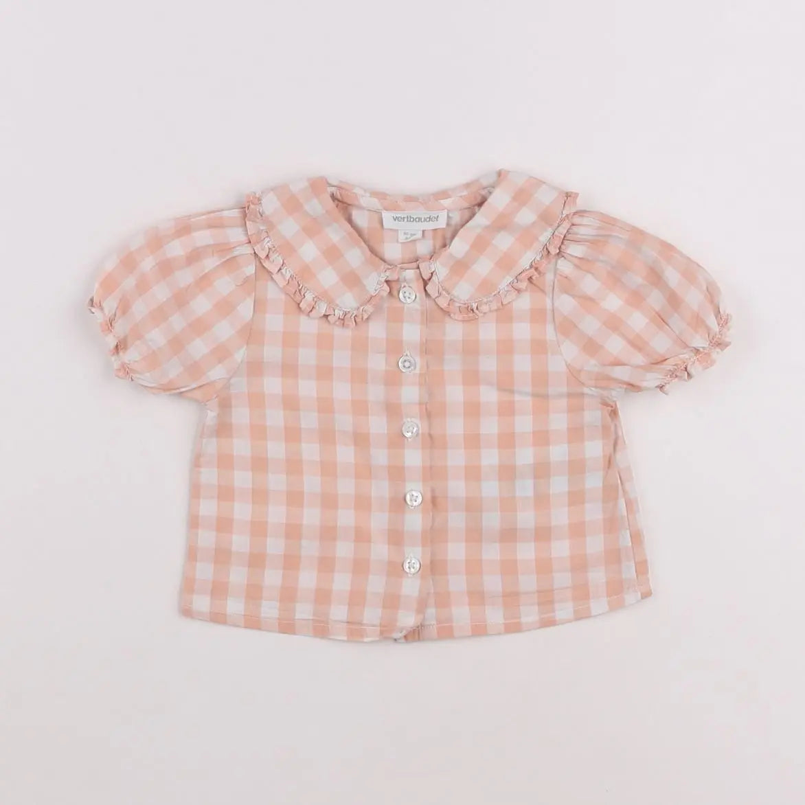 Vertbaudet - blouse rose - 3 mois