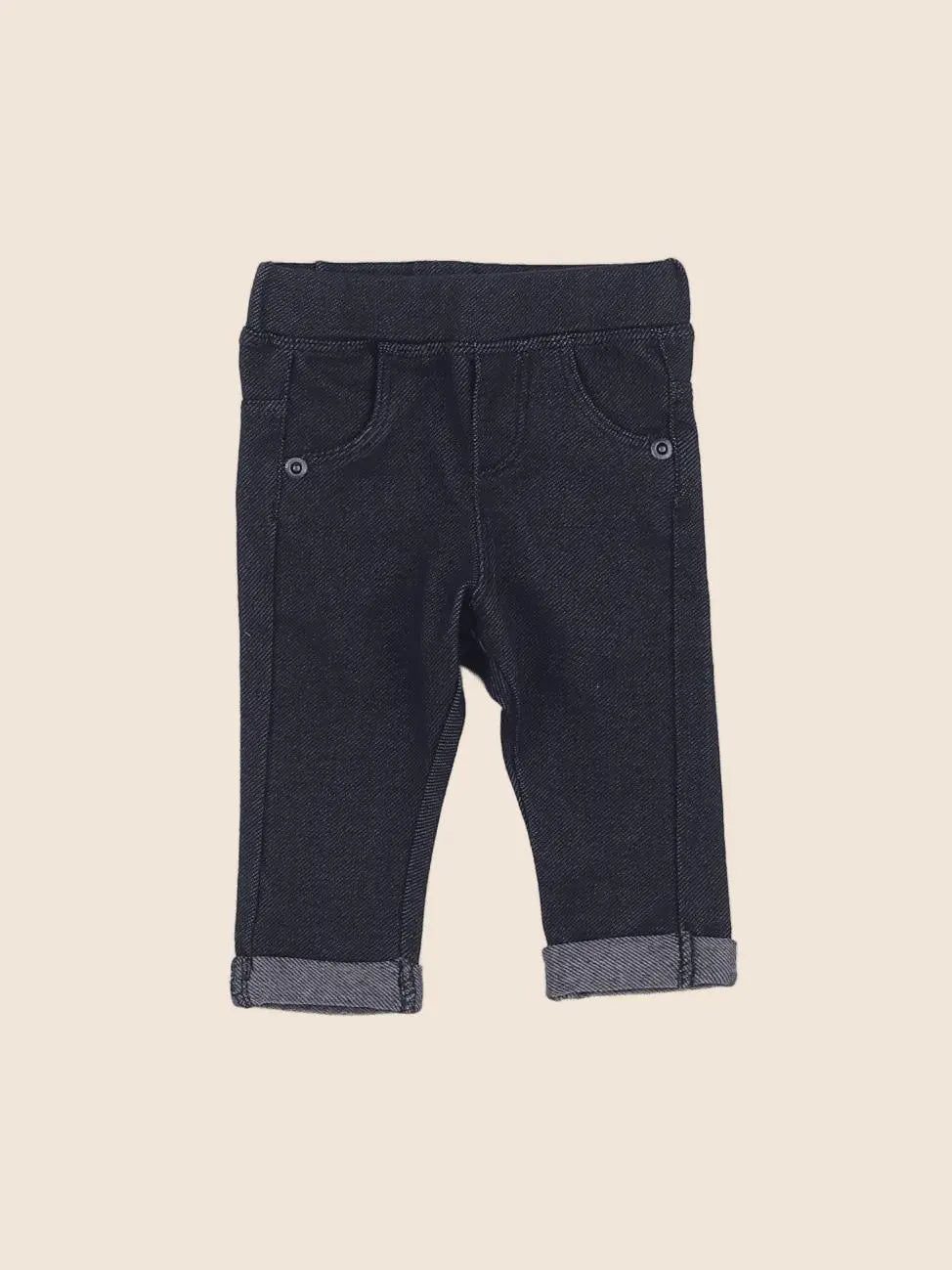 Vertbaudet - jegging bleu - 3 mois