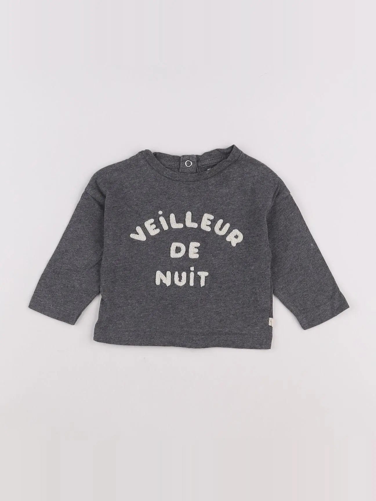 Les Petites Choses - tee-shirt gris - 3 mois