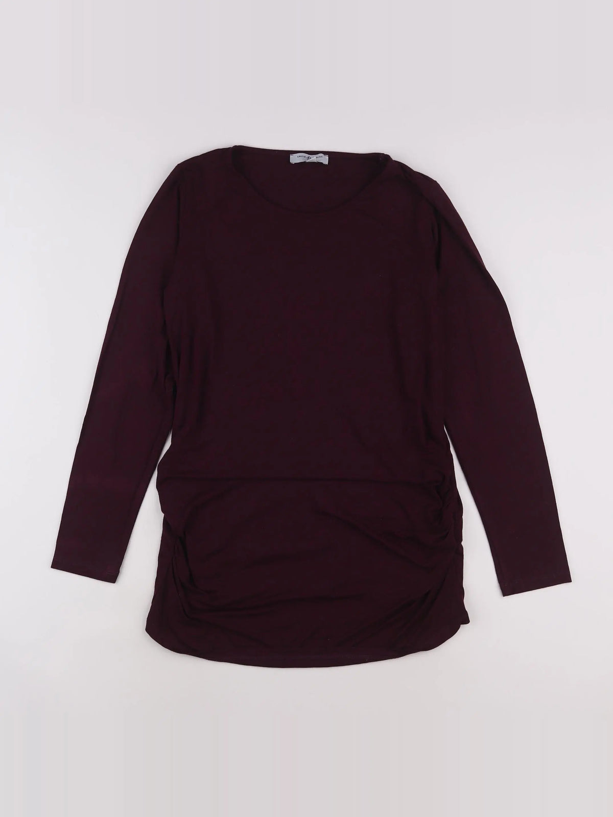 Envie de fraise - tee-shirt grossesse violet - 38 à 40