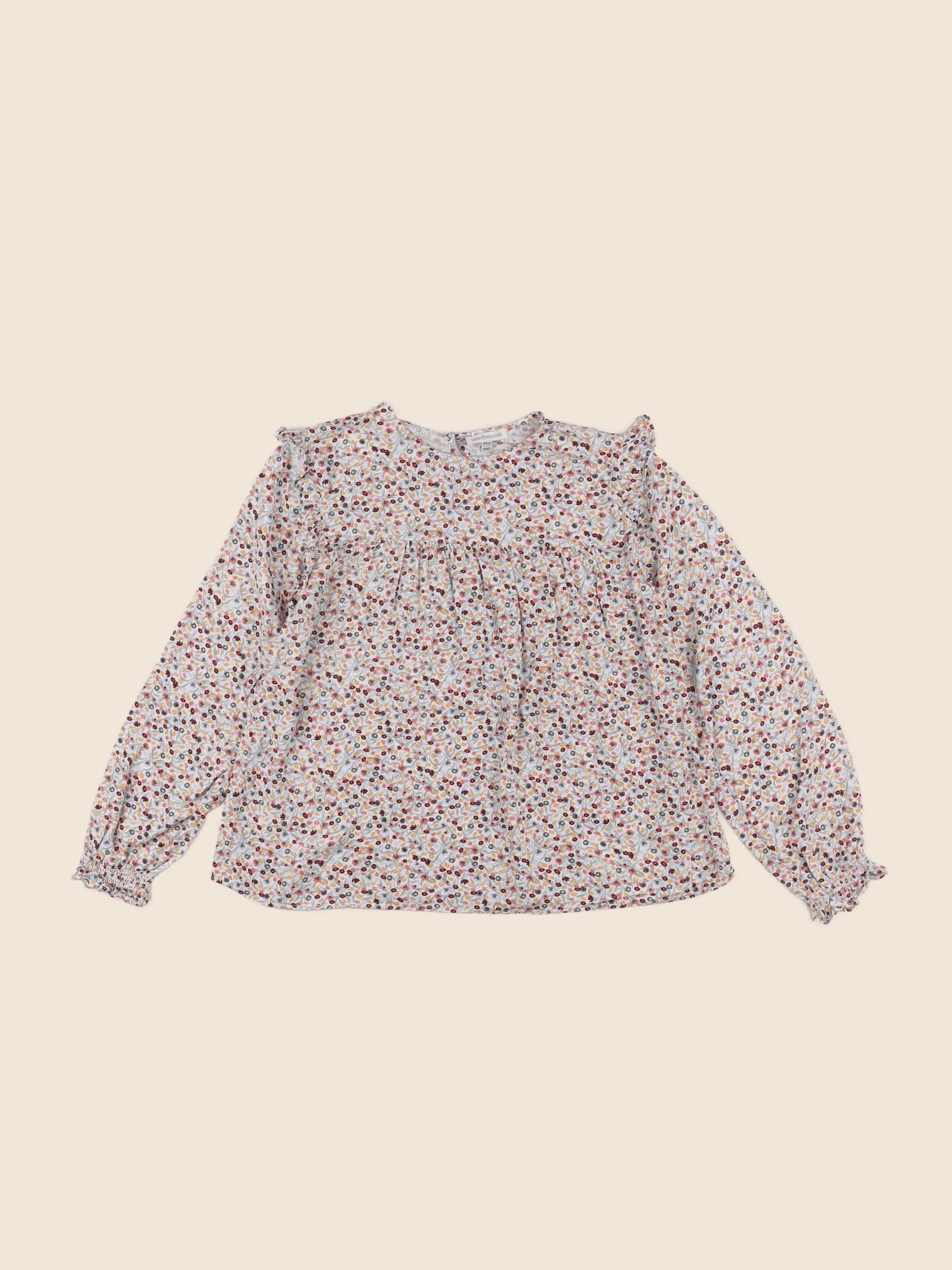 Vertbaudet - blouse multicolore - 12 ans