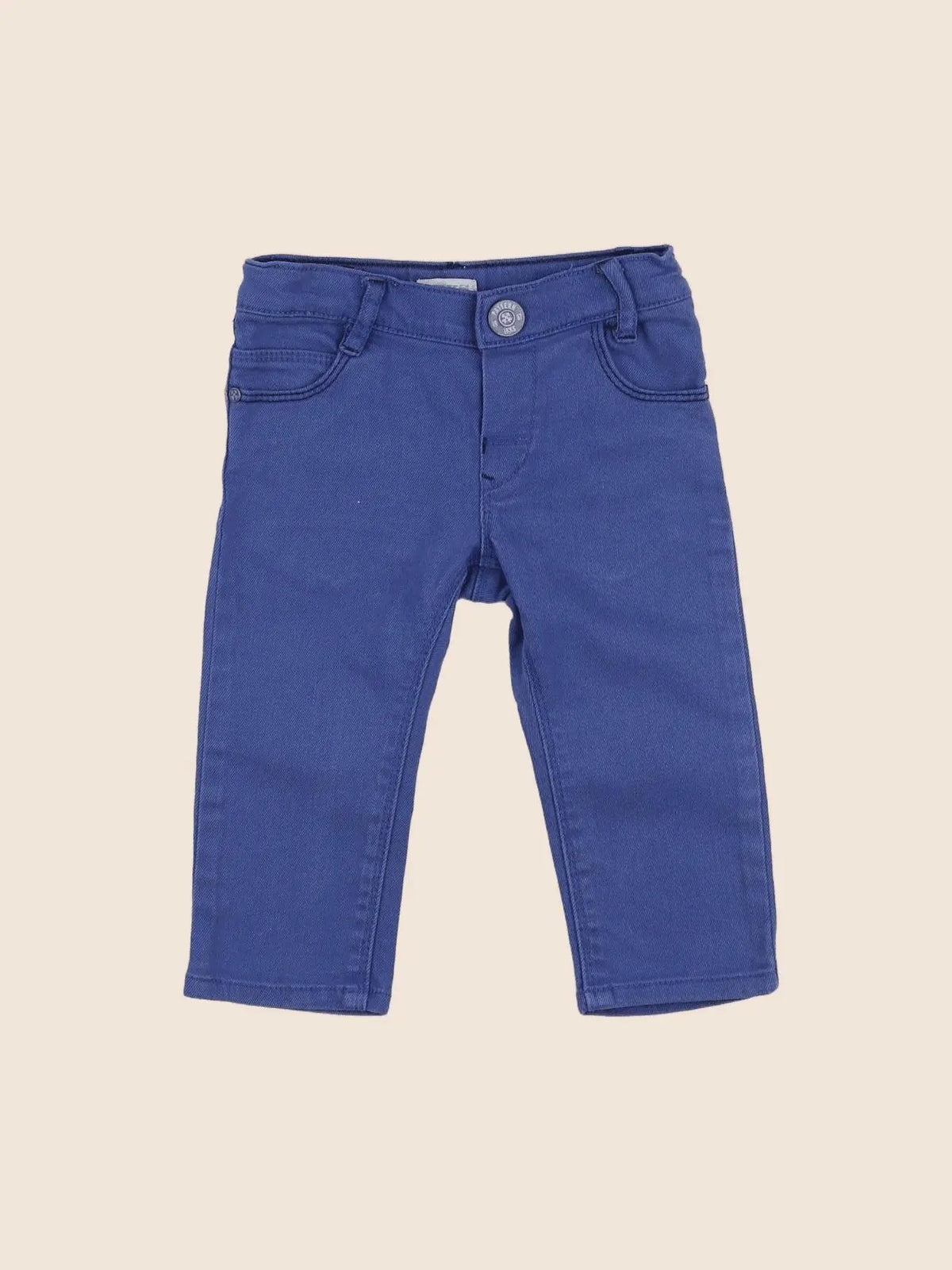 IKKS - pantalon bleu - 12 mois