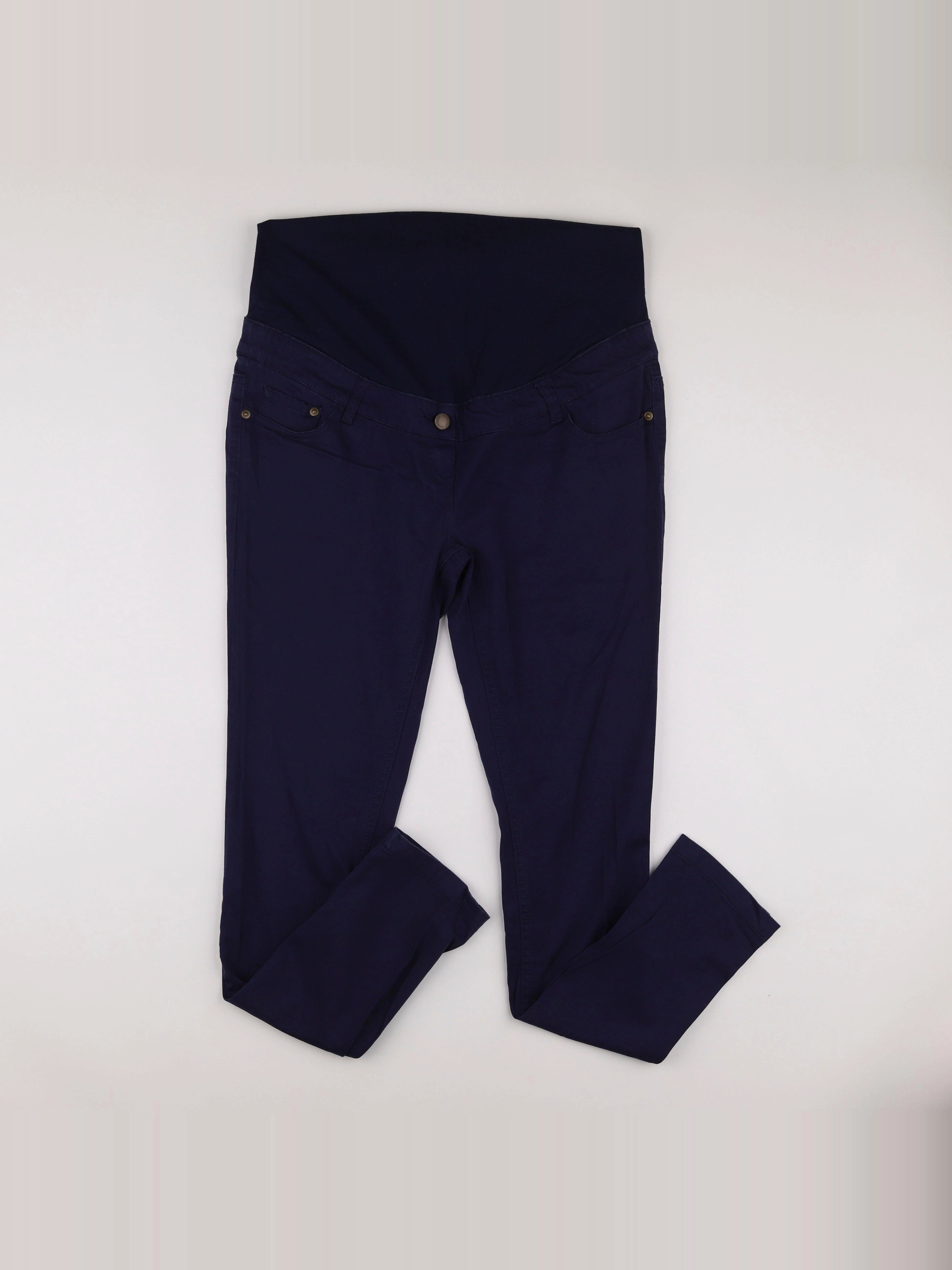 Vertbaudet - pantalon grossesse bleu - 42