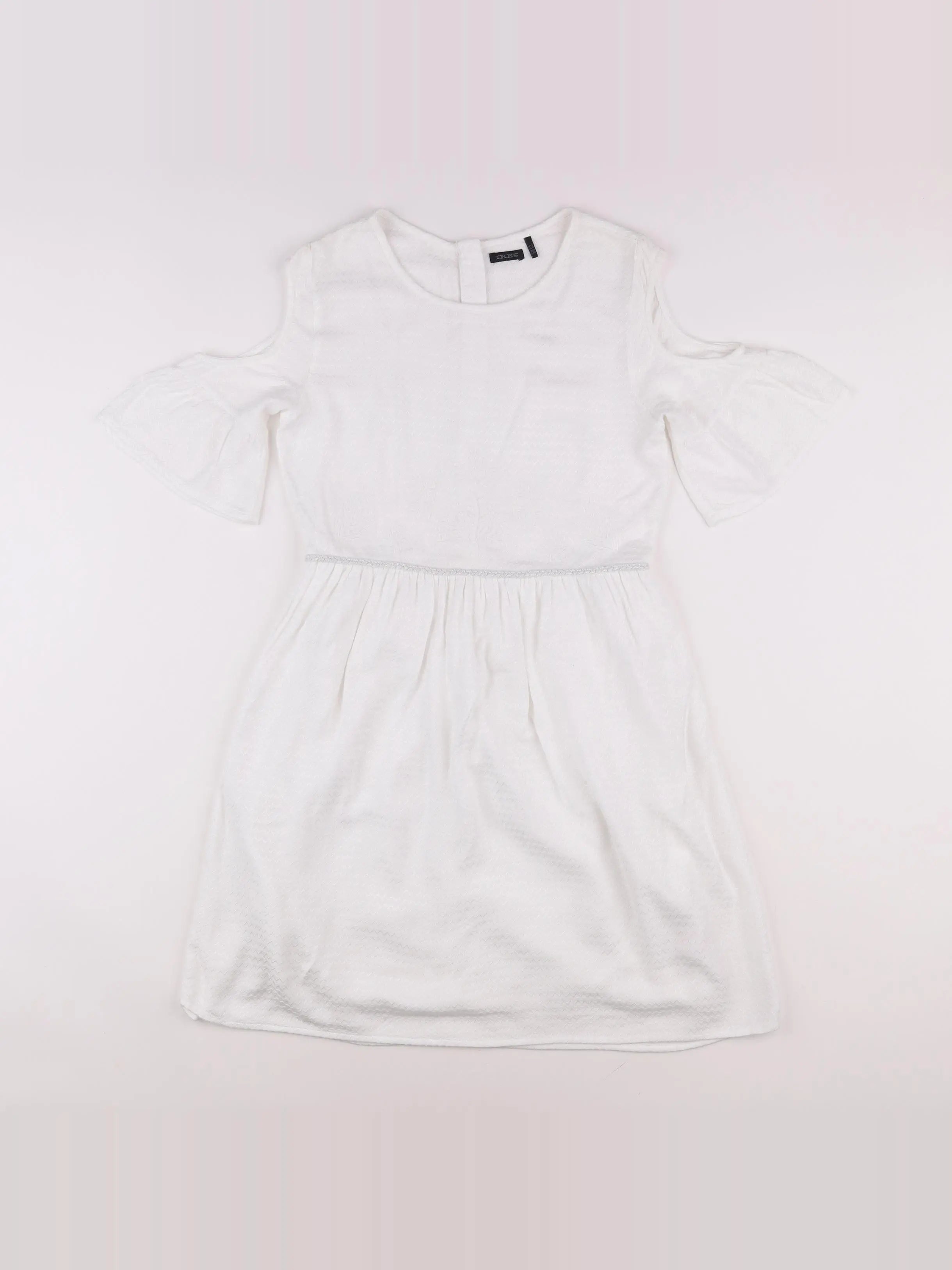 IKKS - robe blanc - 12 ans