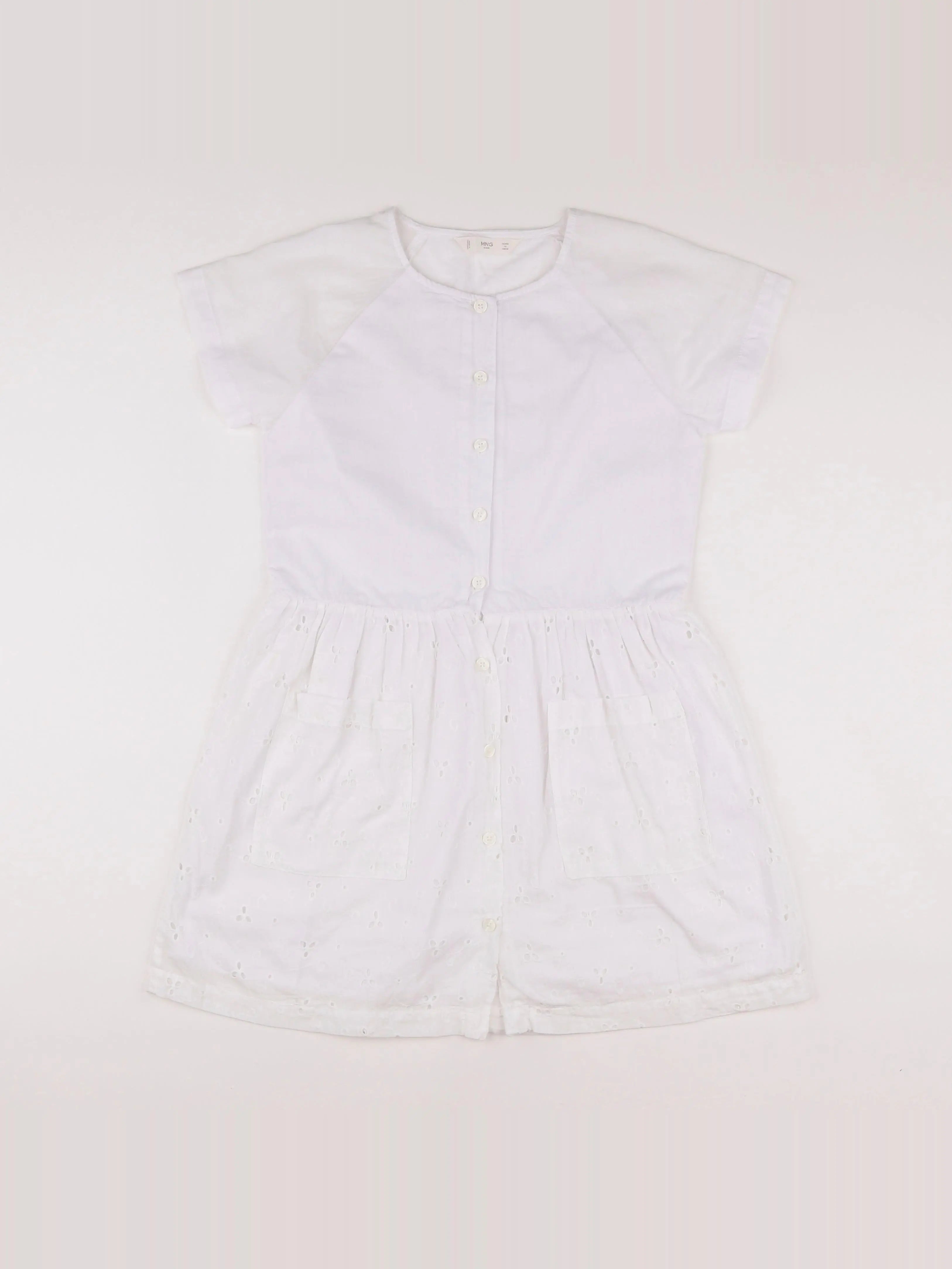 Mango - robe blanc - 10 ans