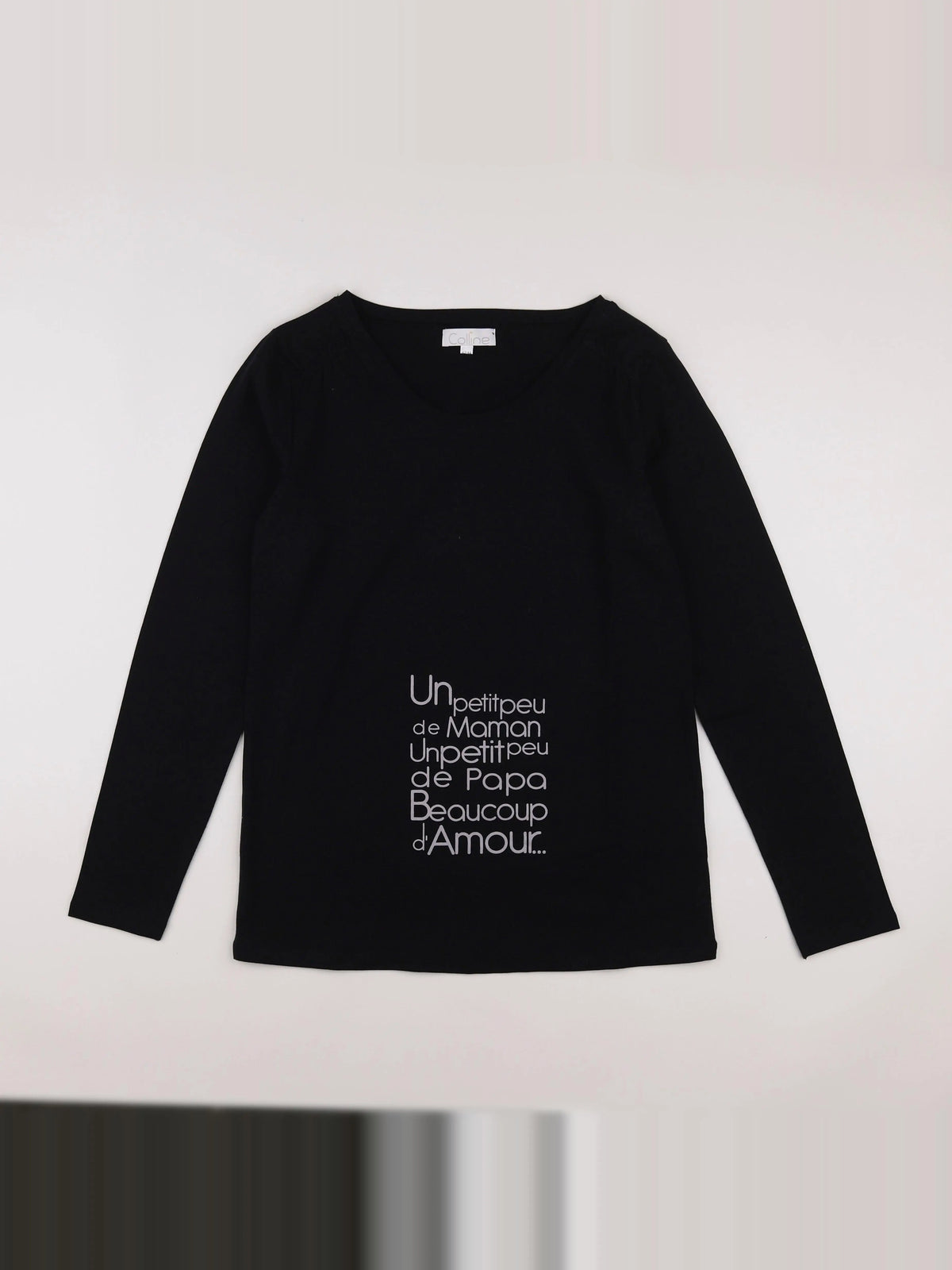 Vertbaudet - tee-shirt grossesse noir - 42 à 44