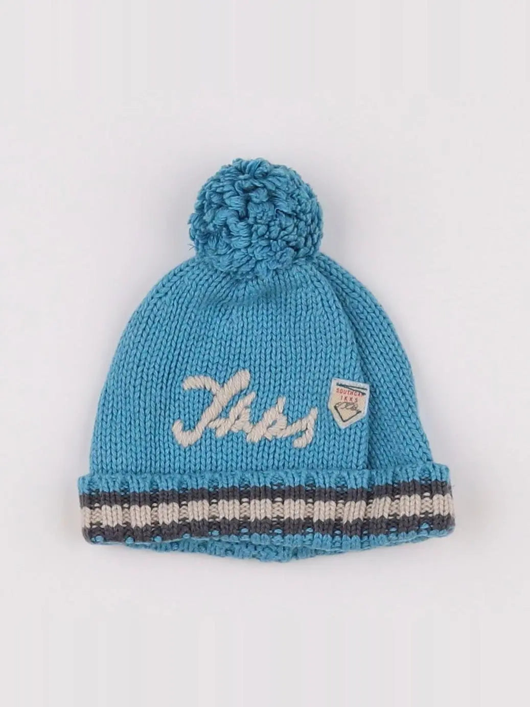 IKKS - bonnet bleu - 9 mois