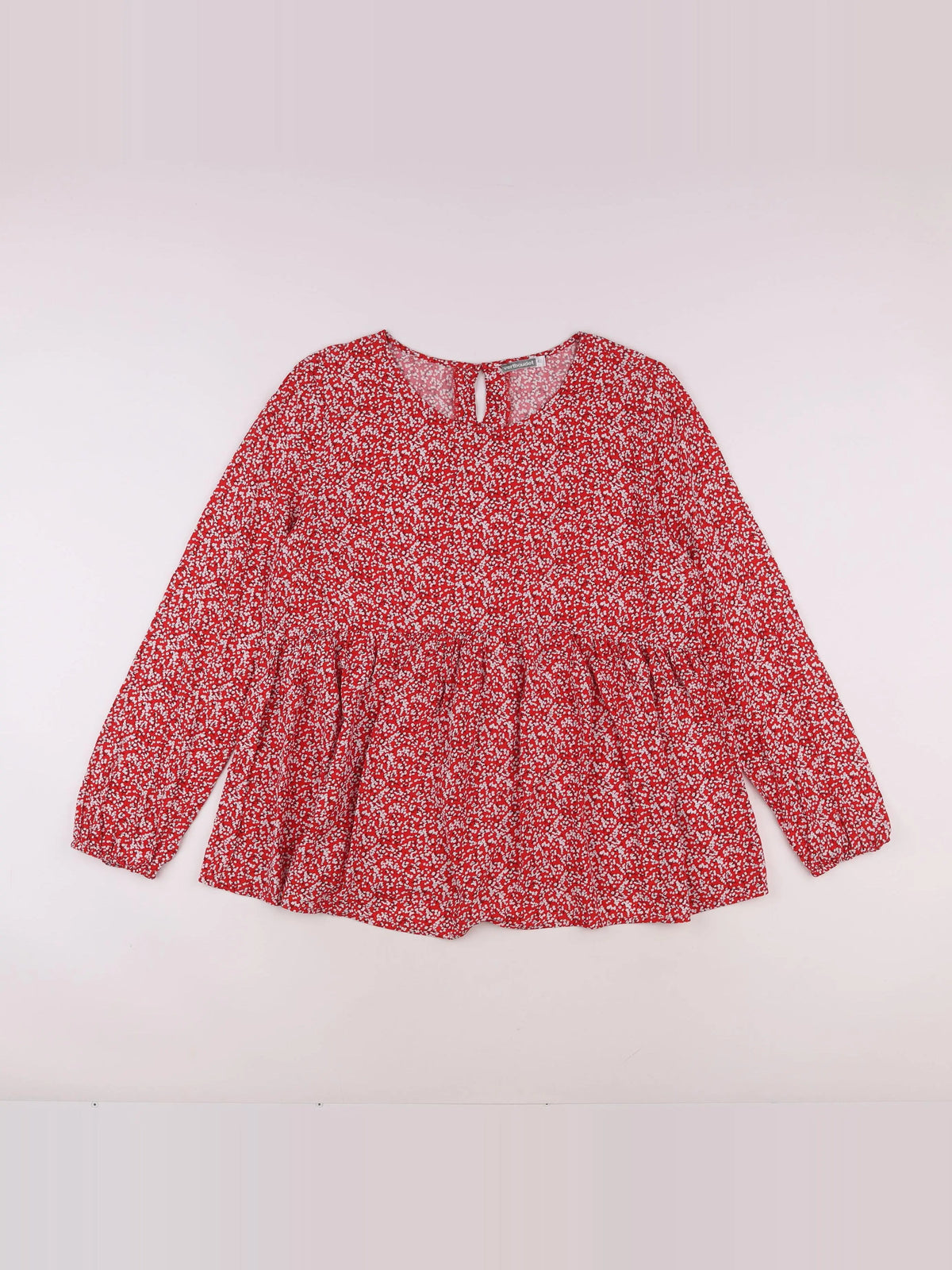 Vertbaudet - blouse grossesse rouge, blanc - 42