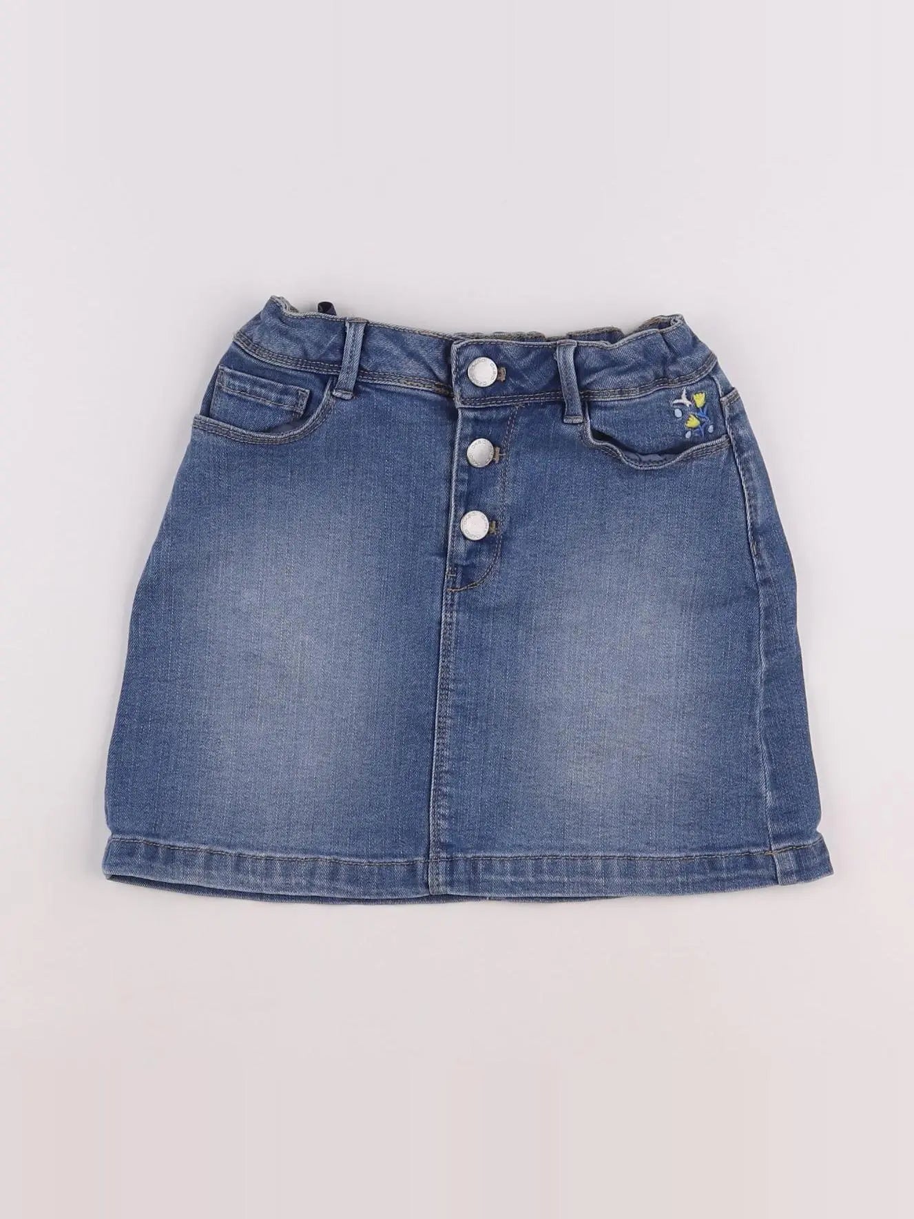 Okaidi - jupe bleu - 8 ans