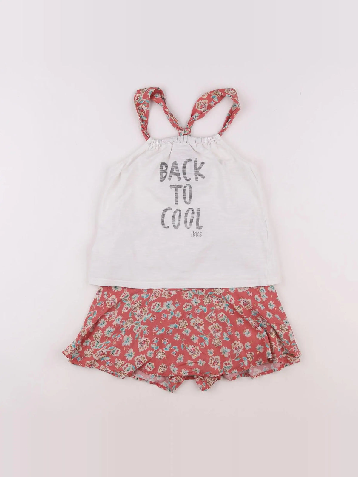 IKKS - ensemble rouge - 8 ans