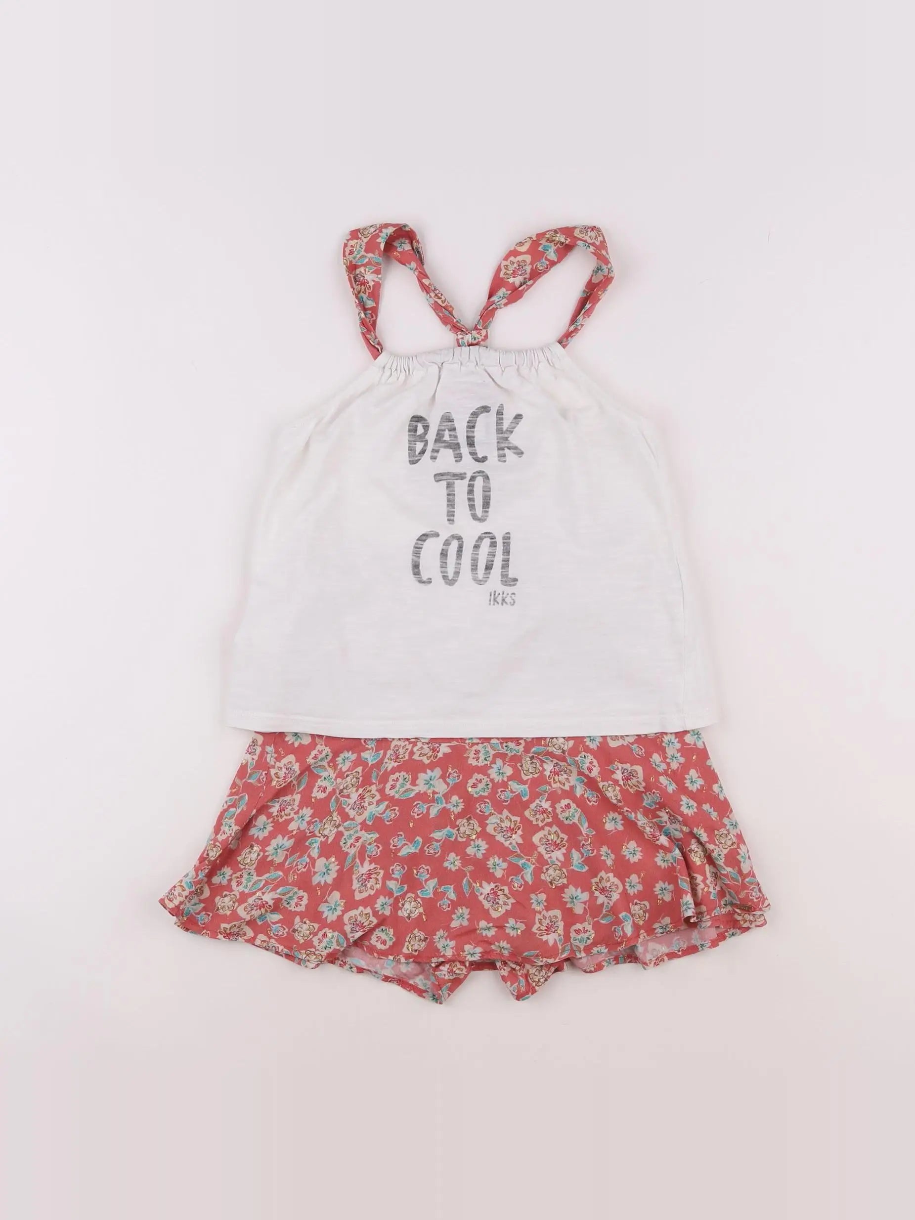 IKKS - ensemble rouge - 8 ans