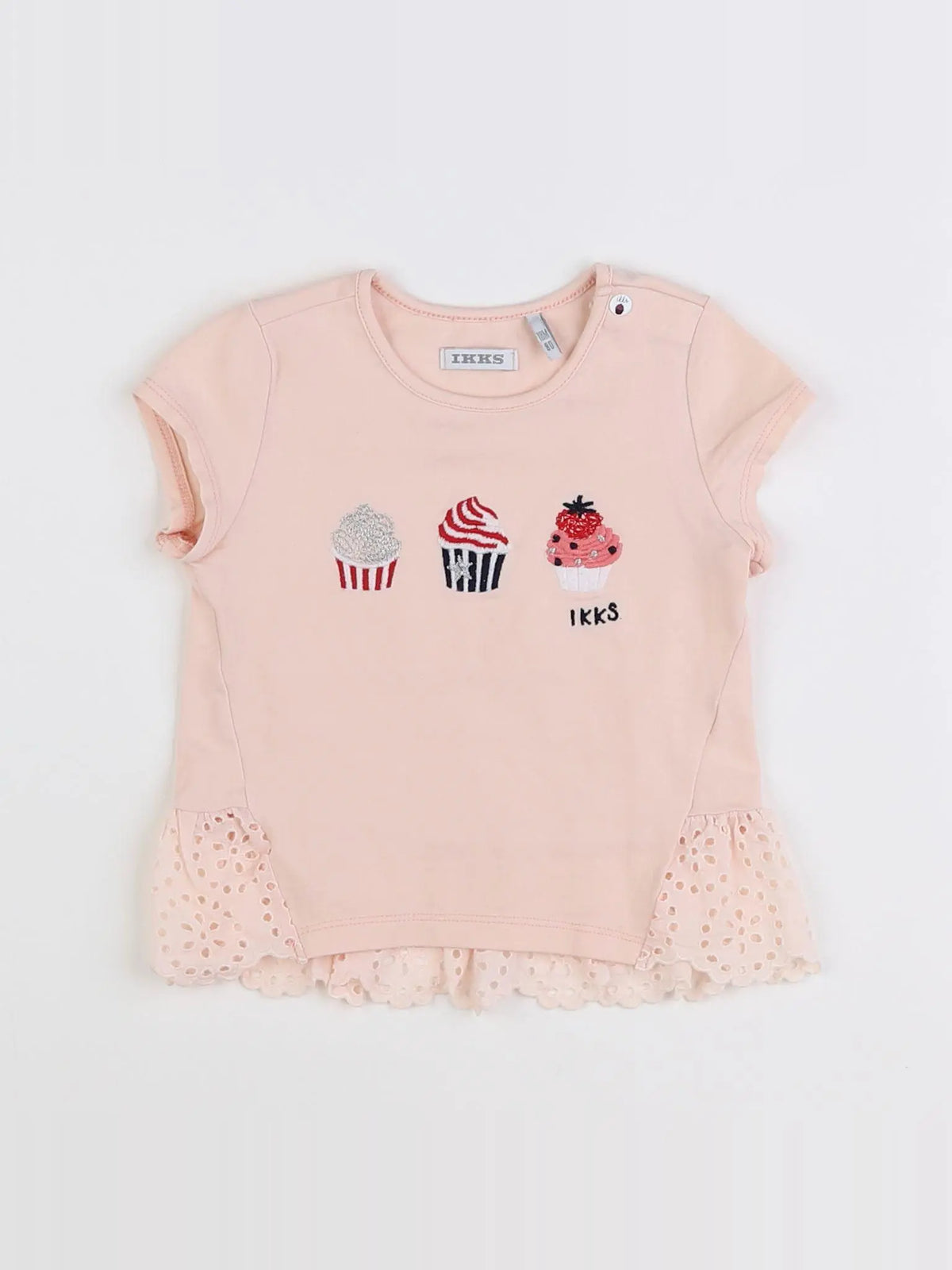 IKKS - tee-shirt rose - 18 mois