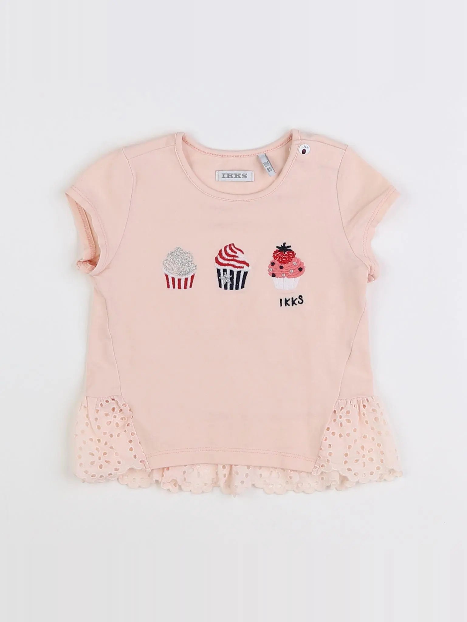 IKKS - tee-shirt rose - 18 mois