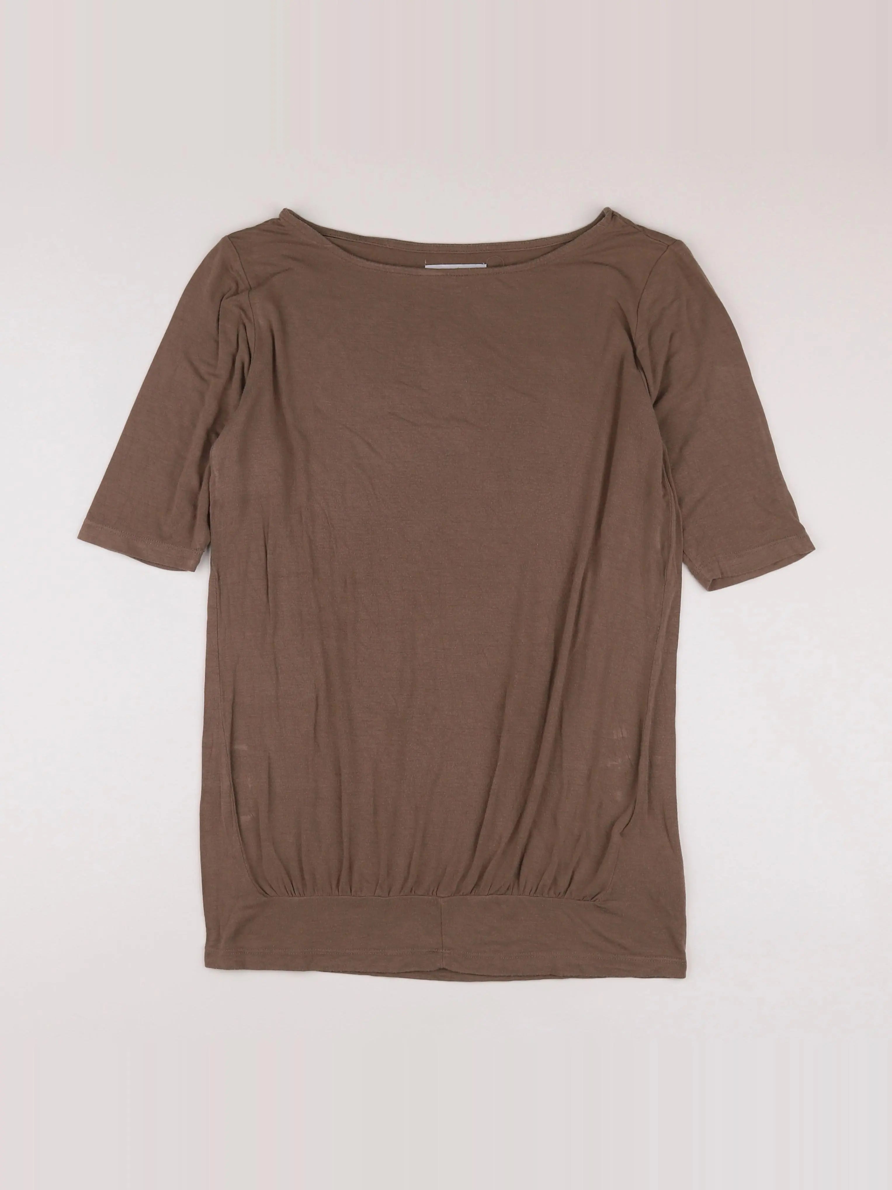La redoute - tee-shirt grossesse marron - 38 à 40