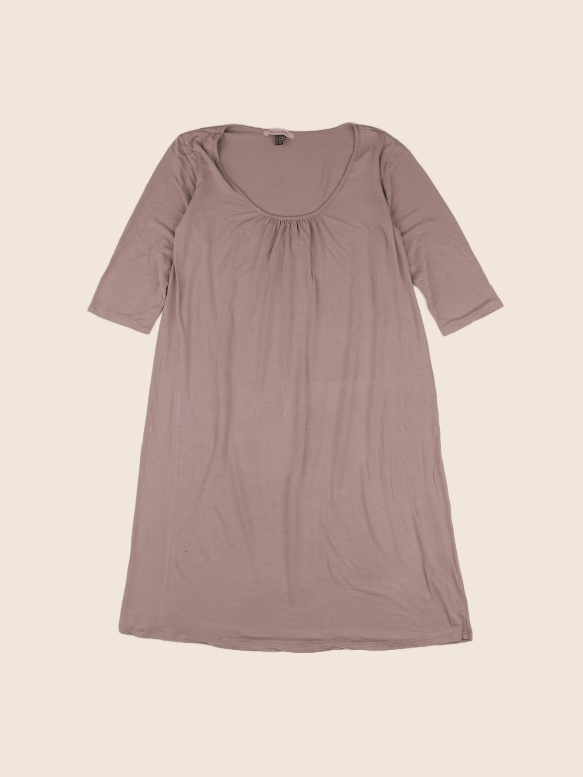 Envie de fraise - robe grossesse marron - 38 à 40