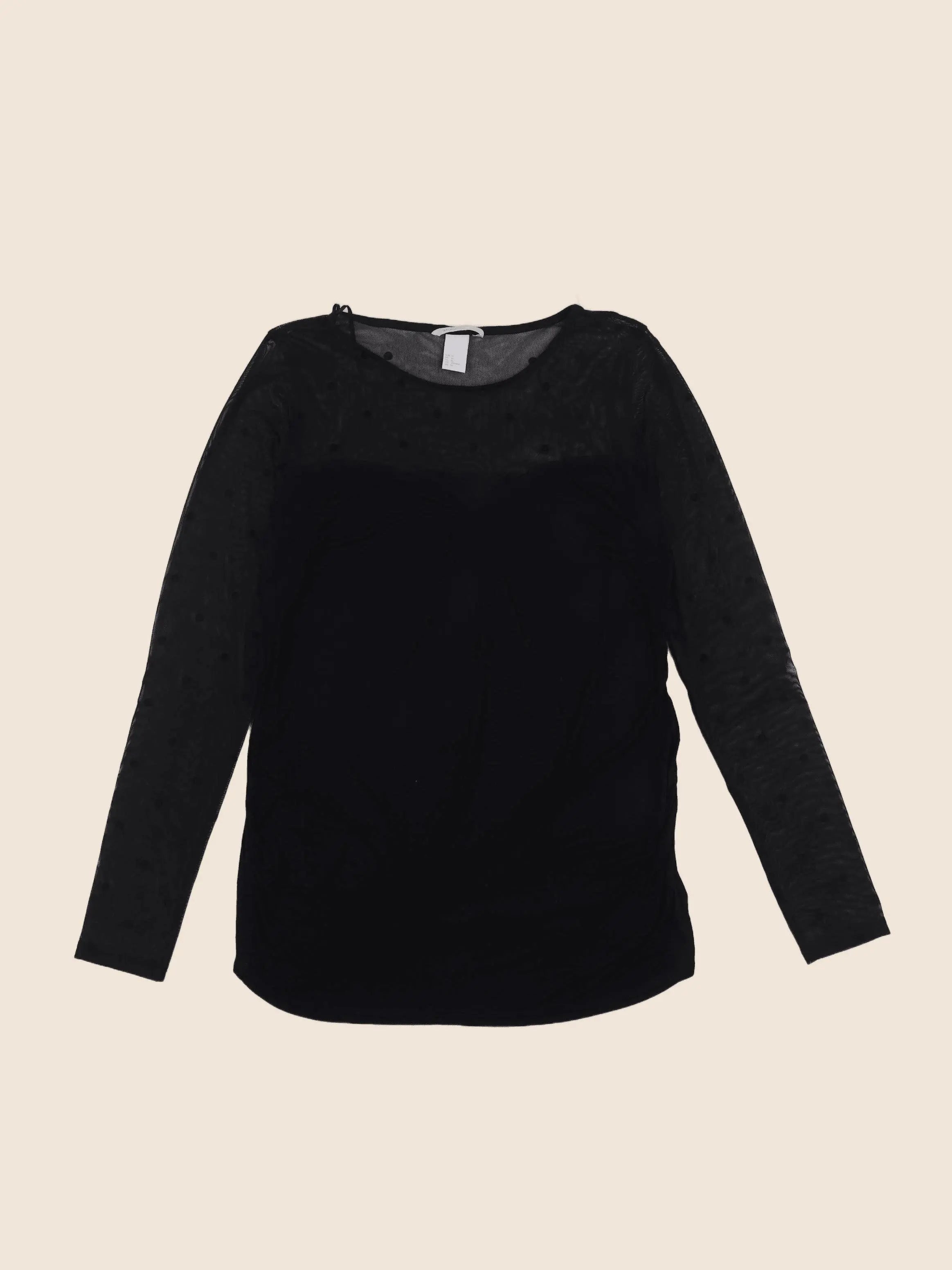 H&M - tee-shirt grossesse noir - 38