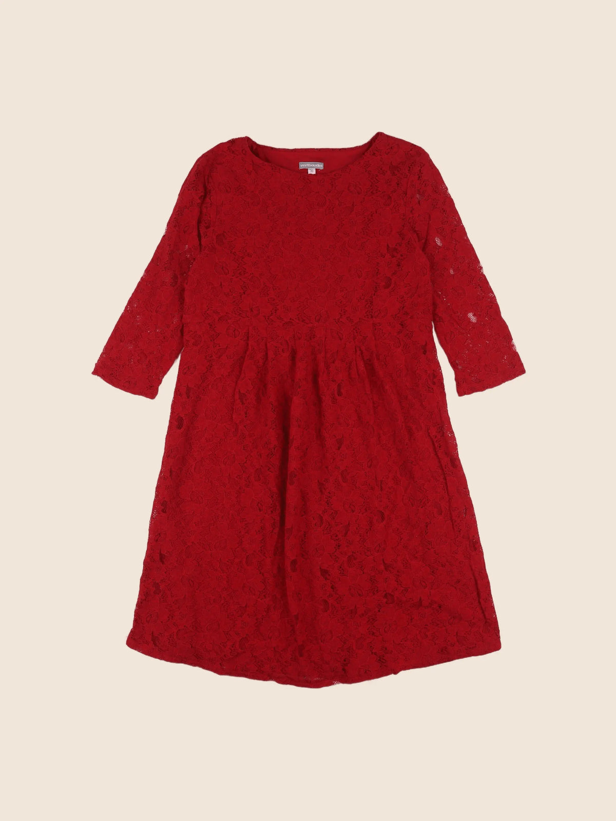 Vertbaudet - robe grossesse rouge - 36
