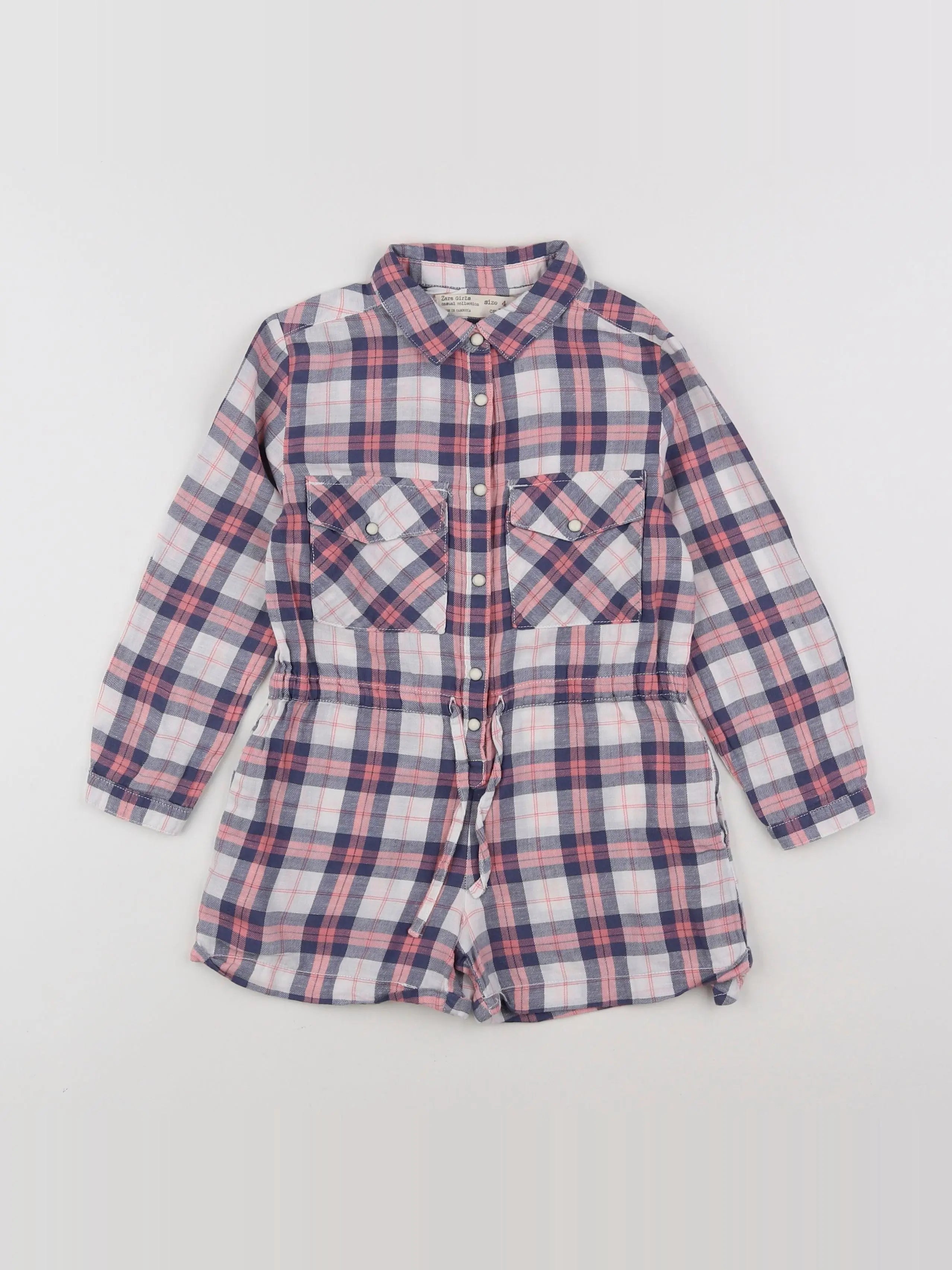 Zara - combinaison rose - 4 ans