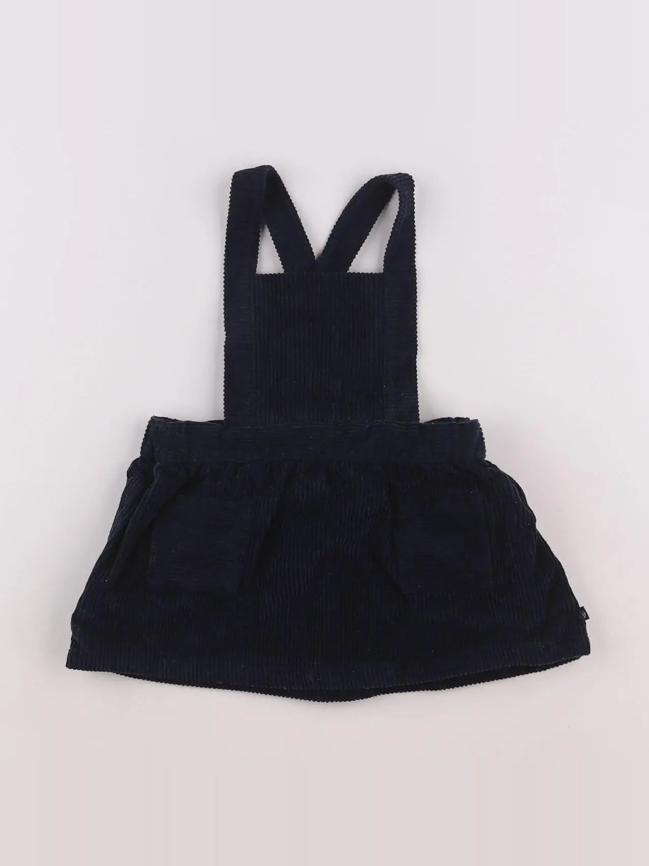 Petit Bateau - robe bleu - 12 mois