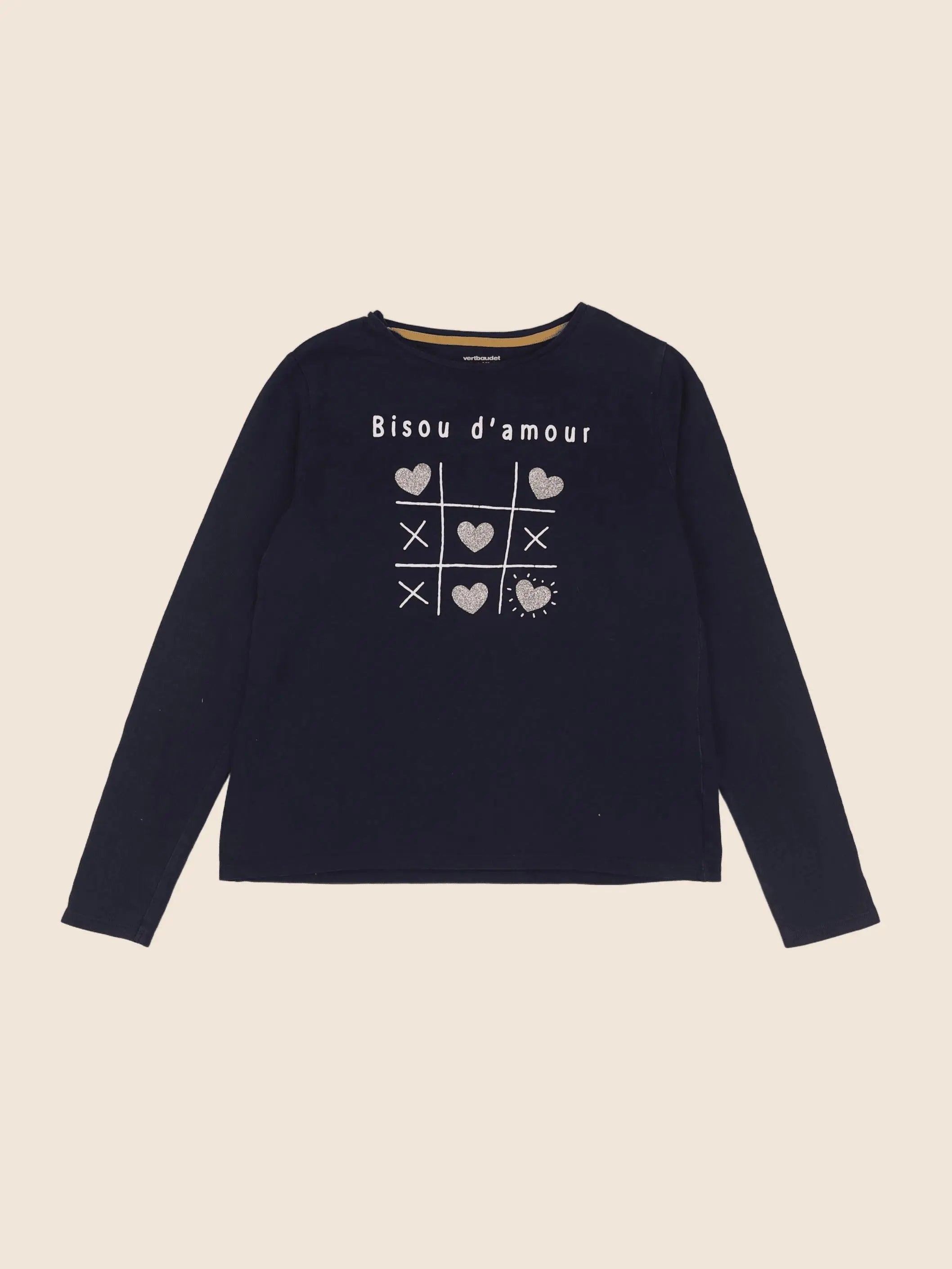 Vertbaudet - tee-shirt bleu - 10 ans